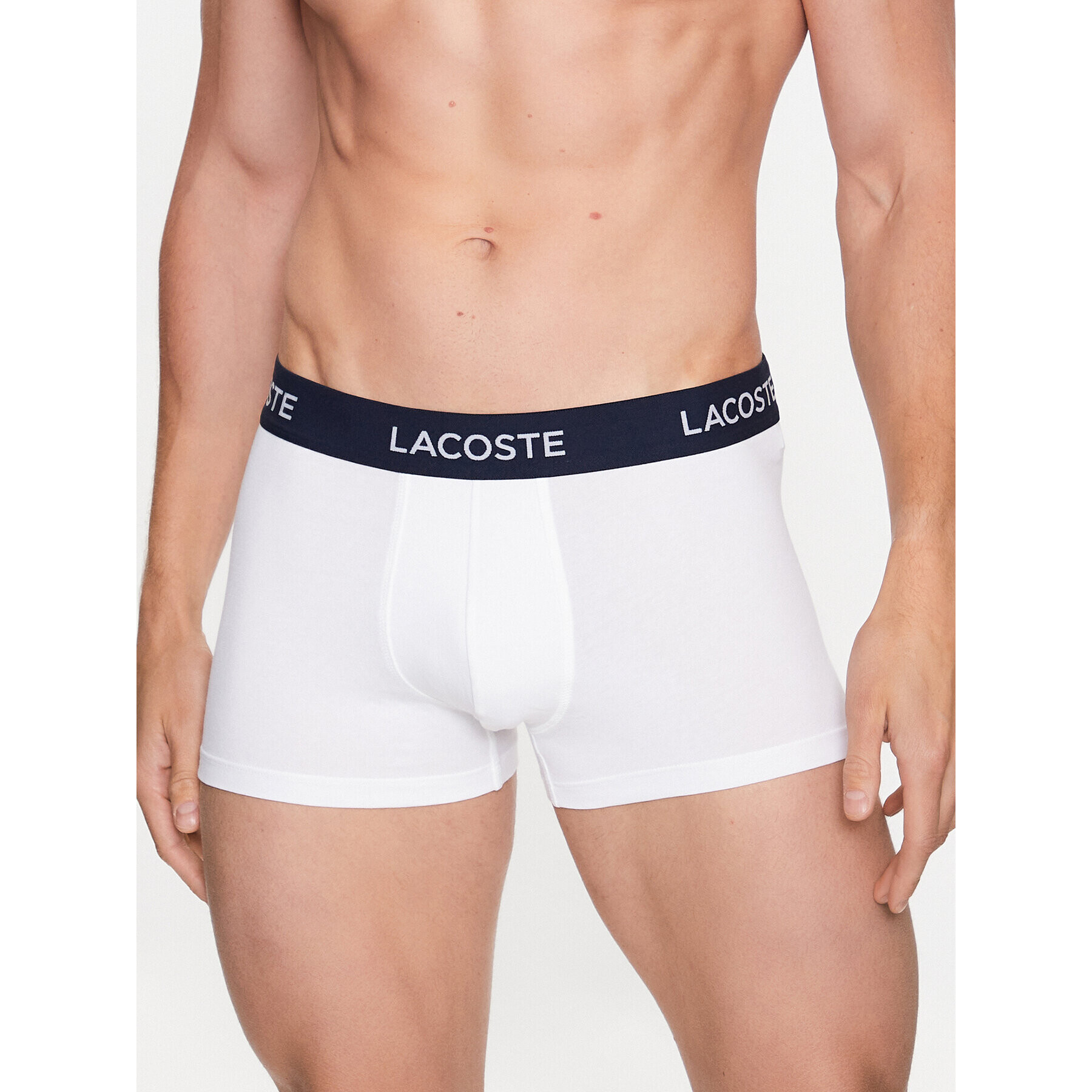 Lacoste Sada 5 kusů boxerek 5H5203 Bílá - Pepit.cz