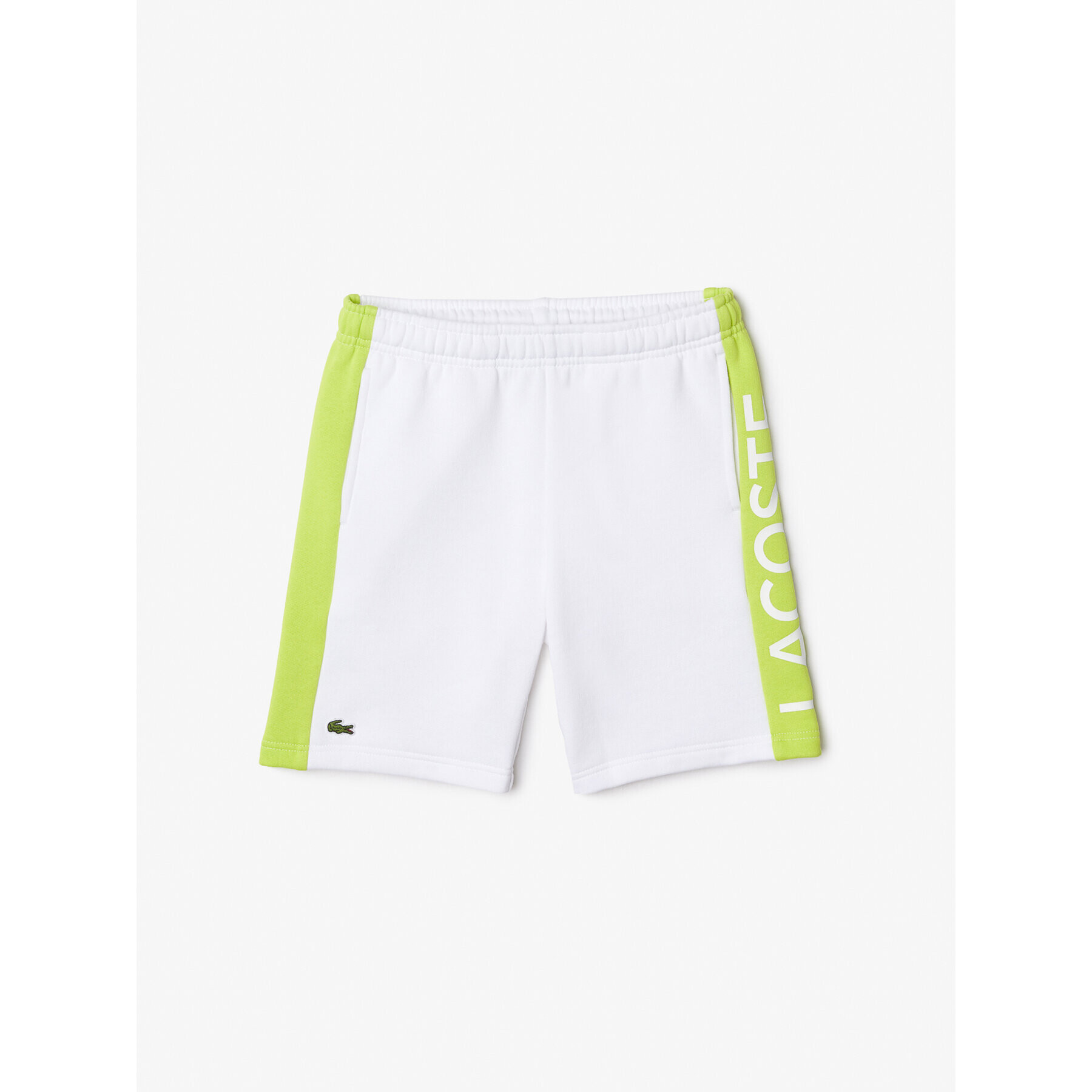 Lacoste Sportovní kraťasy GJ5283 Bílá Regular Fit - Pepit.cz