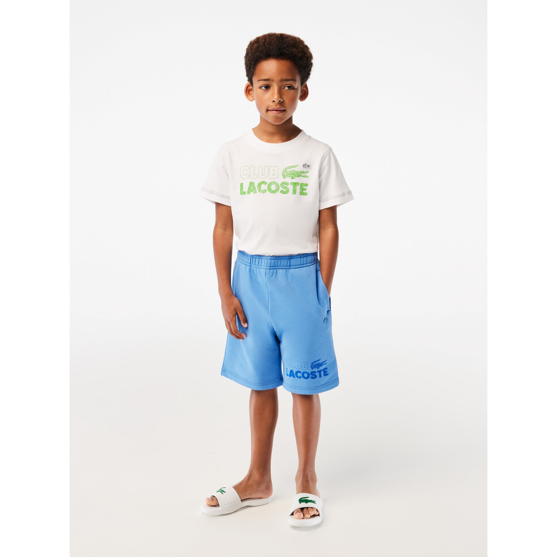 Lacoste Sportovní kraťasy GJ5485 Modrá Regular Fit - Pepit.cz