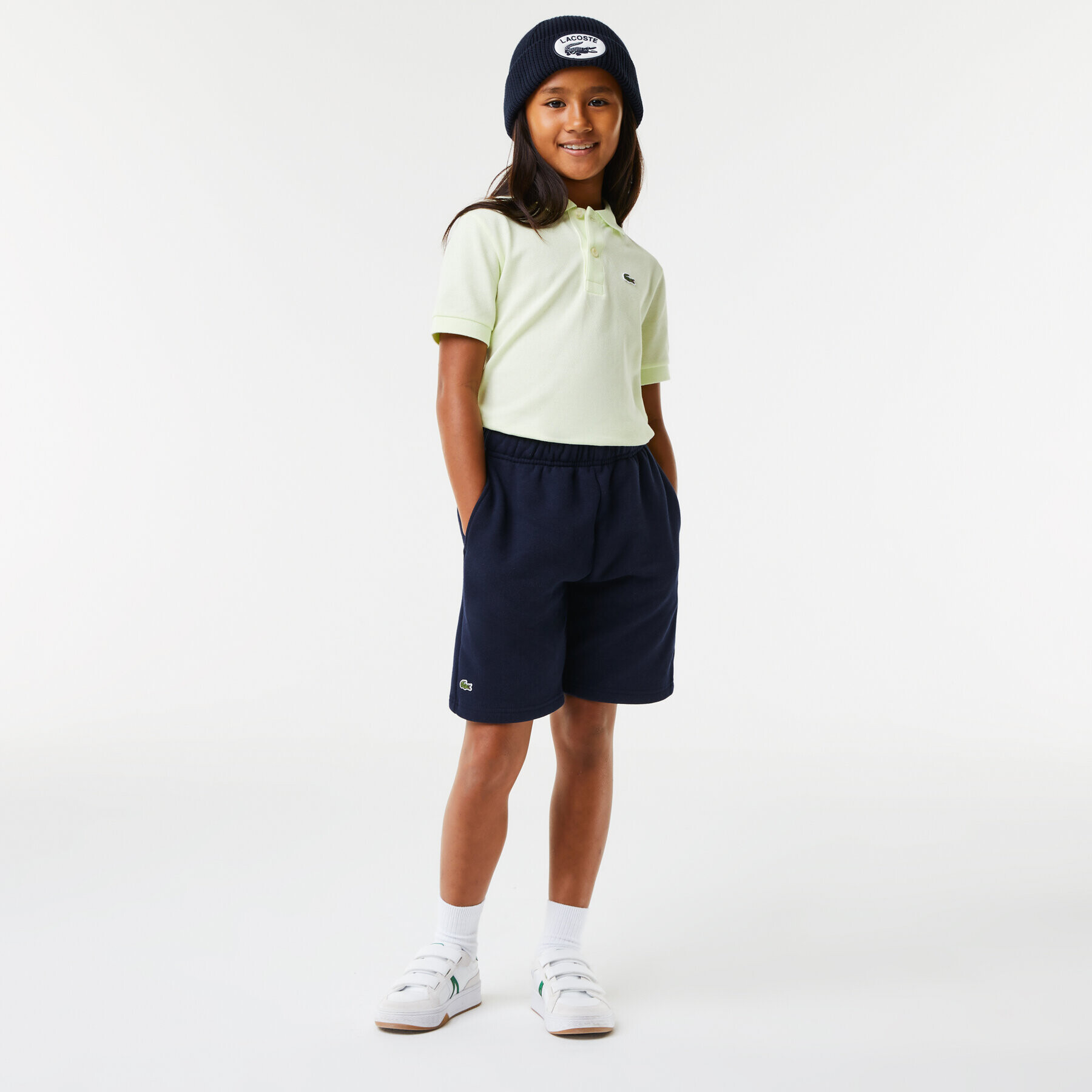 Lacoste Sportovní kraťasy GJ9733 Tmavomodrá Regular Fit - Pepit.cz