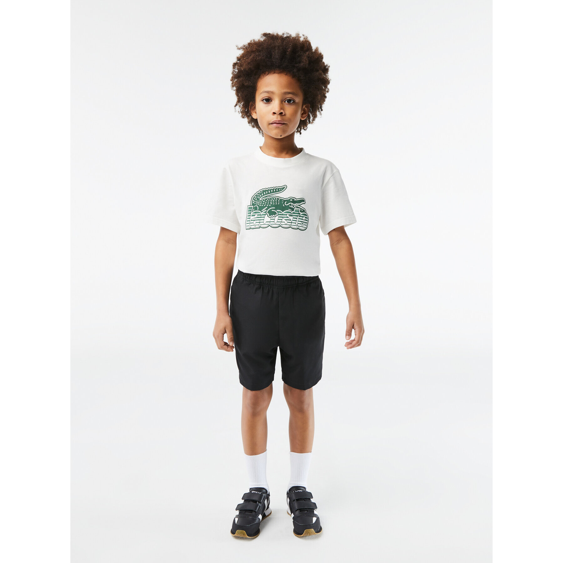 Lacoste Sportovní kraťasy GJ9820 Černá Regular Fit - Pepit.cz