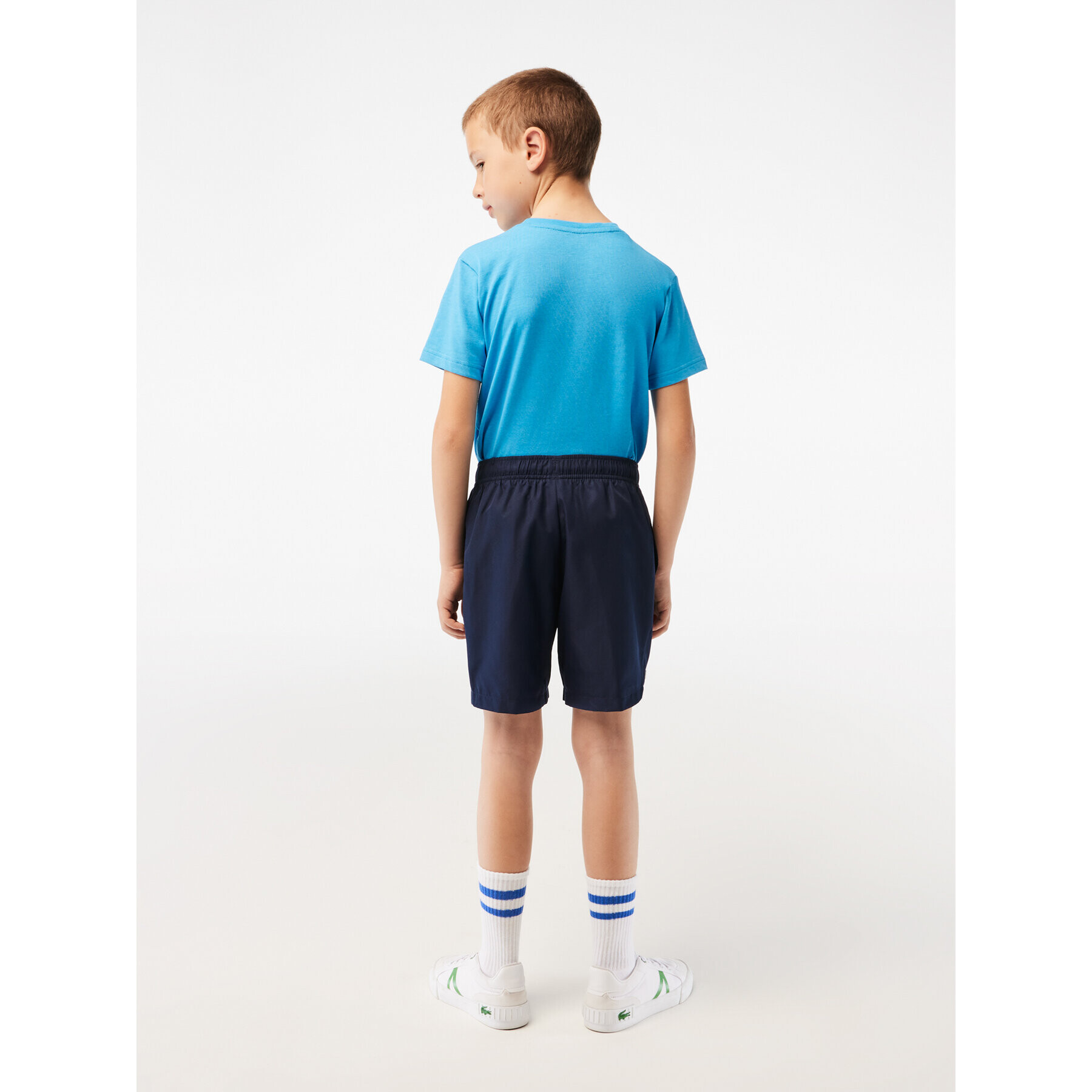 Lacoste Sportovní kraťasy GJ9820 Tmavomodrá Regular Fit - Pepit.cz