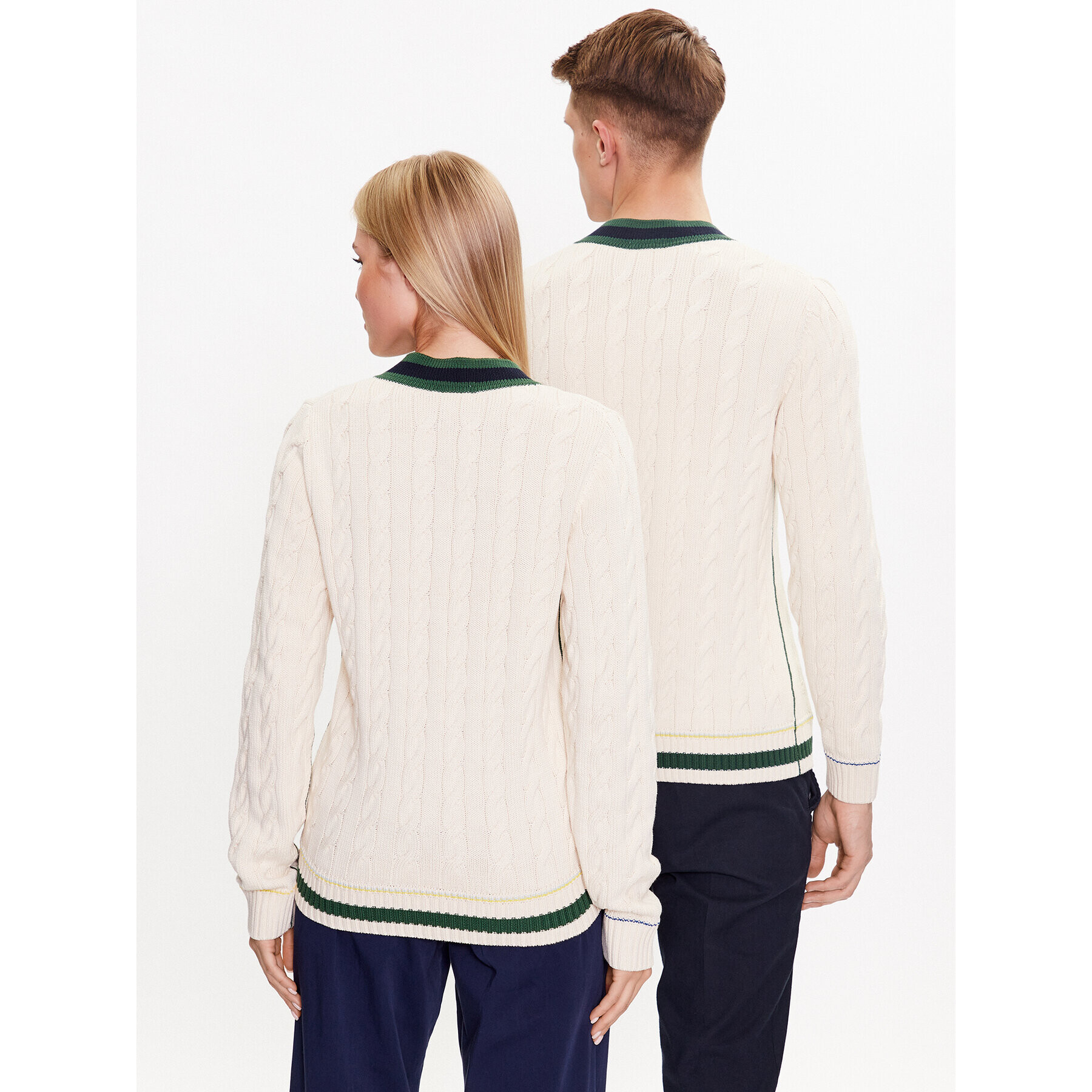 Lacoste Svetr AH6448 Barevná Regular Fit - Pepit.cz