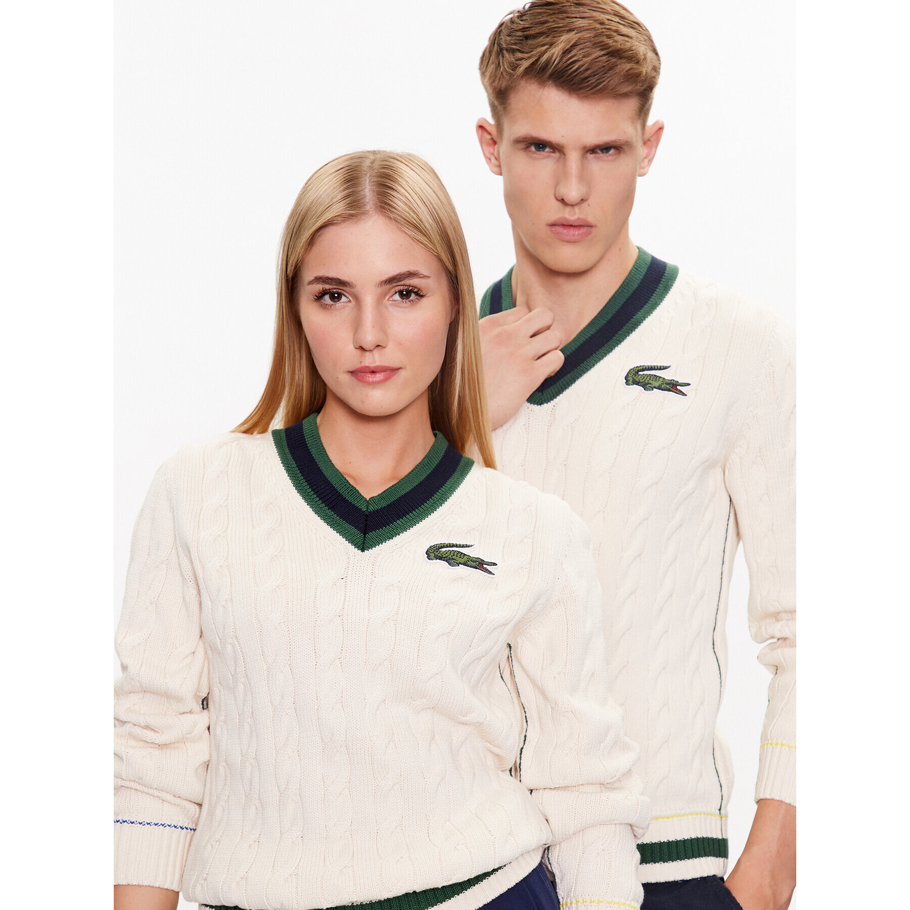 Lacoste Svetr AH6448 Barevná Regular Fit - Pepit.cz