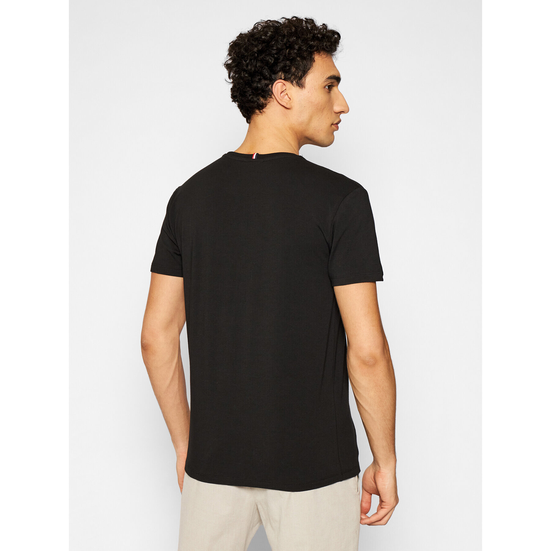 Lacoste T-Shirt TH0139 Černá Slim Fit - Pepit.cz