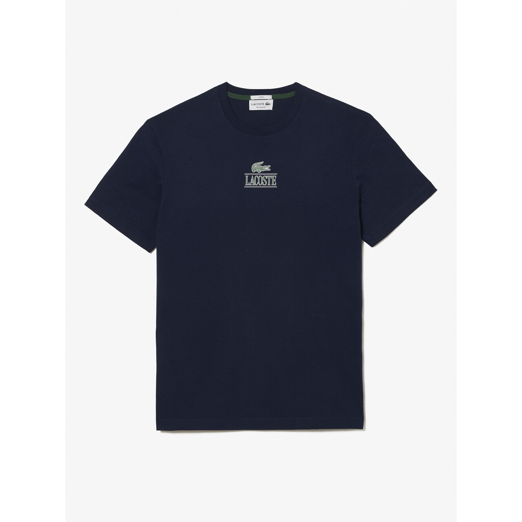 Lacoste T-Shirt TH1147 Tmavomodrá Regular Fit - Pepit.cz