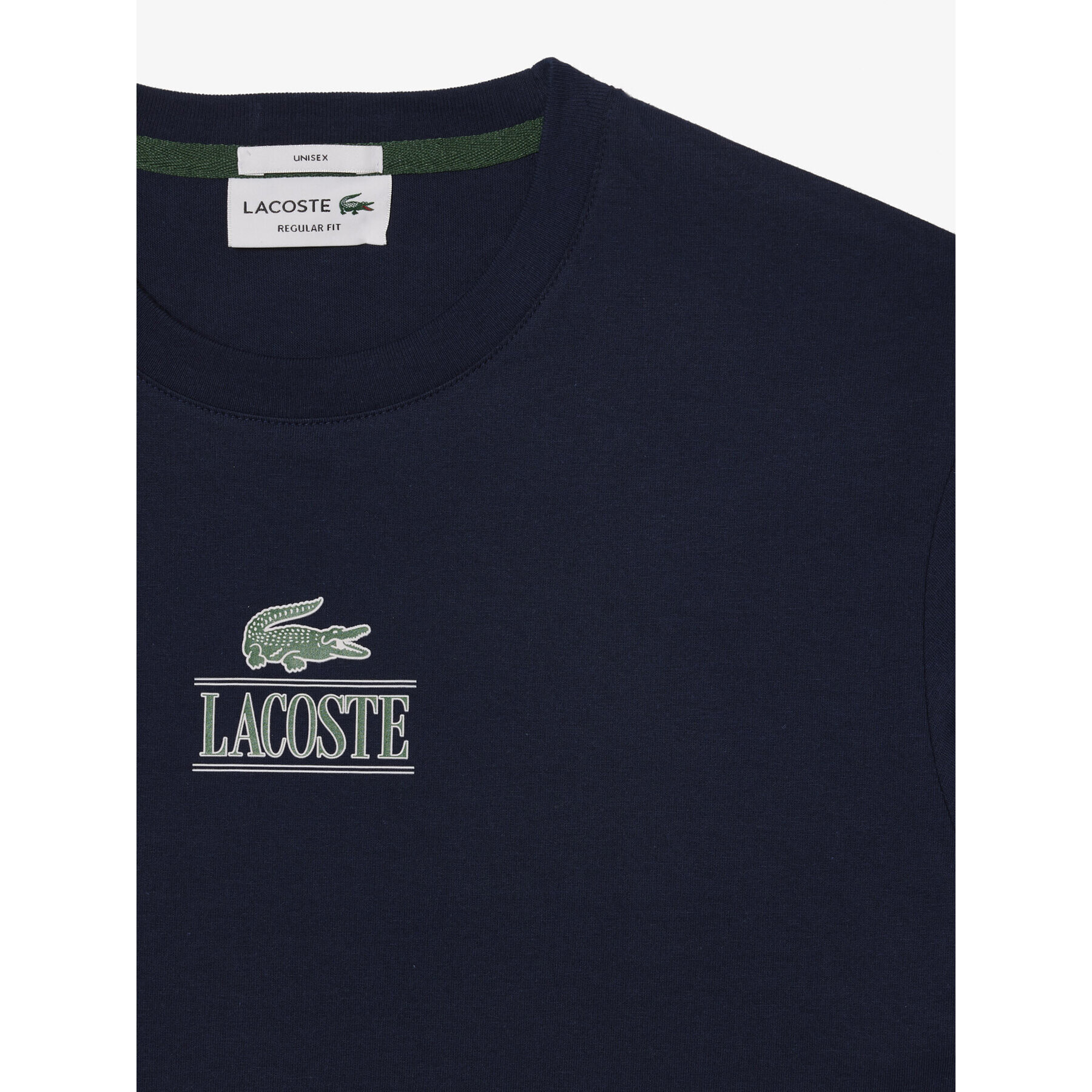 Lacoste T-Shirt TH1147 Tmavomodrá Regular Fit - Pepit.cz