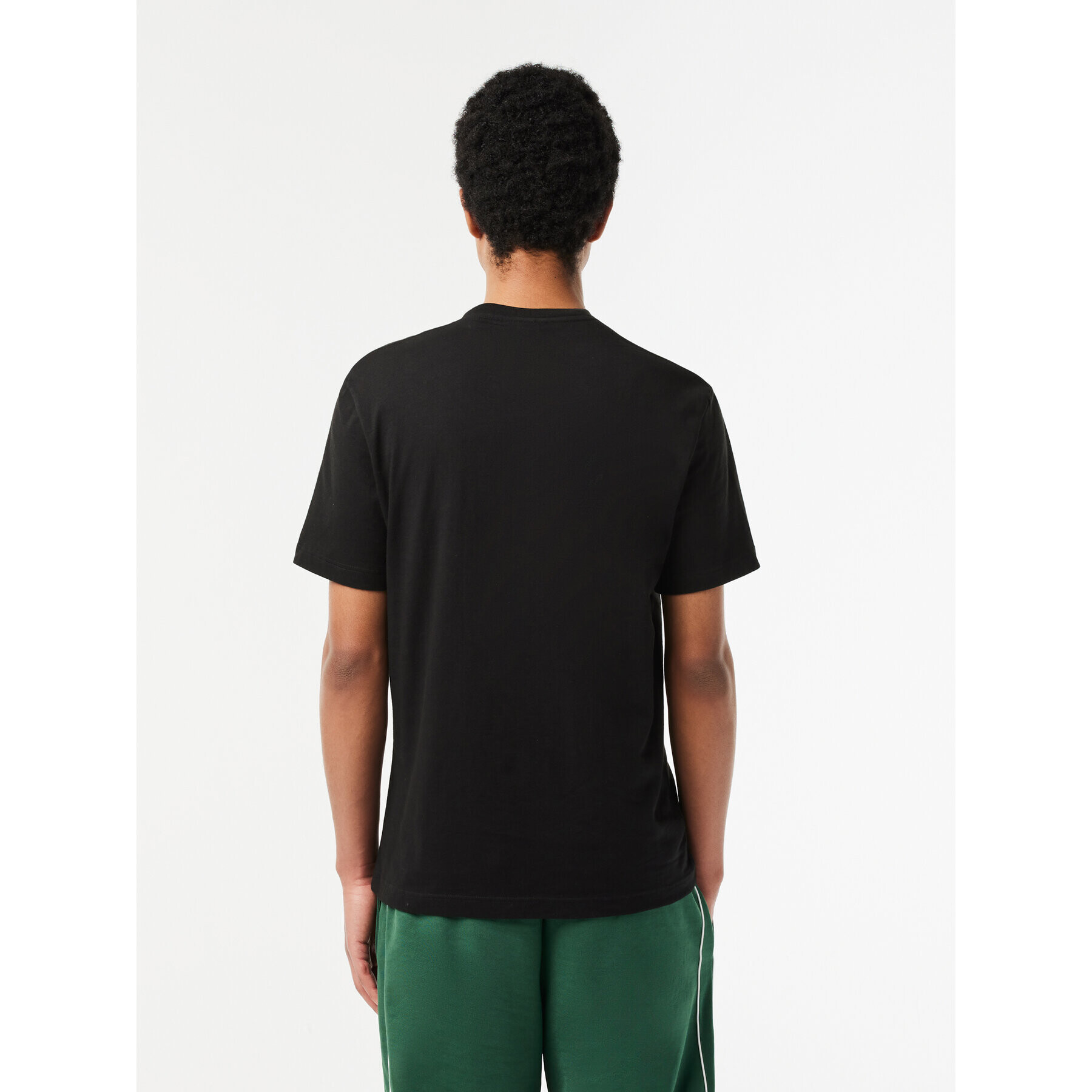 Lacoste T-Shirt TH1285 Černá Regular Fit - Pepit.cz