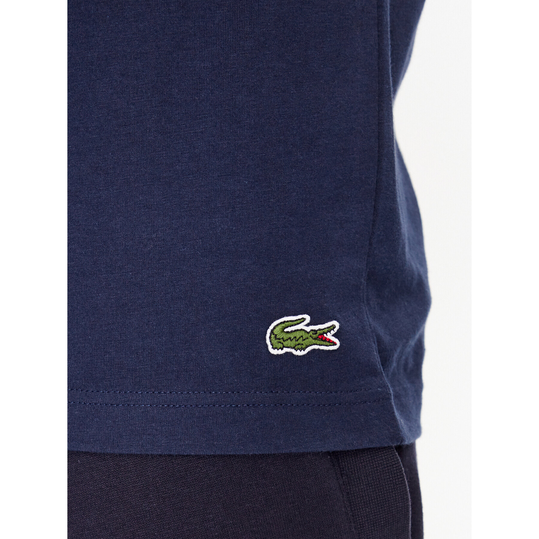 Lacoste T-Shirt TH1285 Tmavomodrá Regular Fit - Pepit.cz