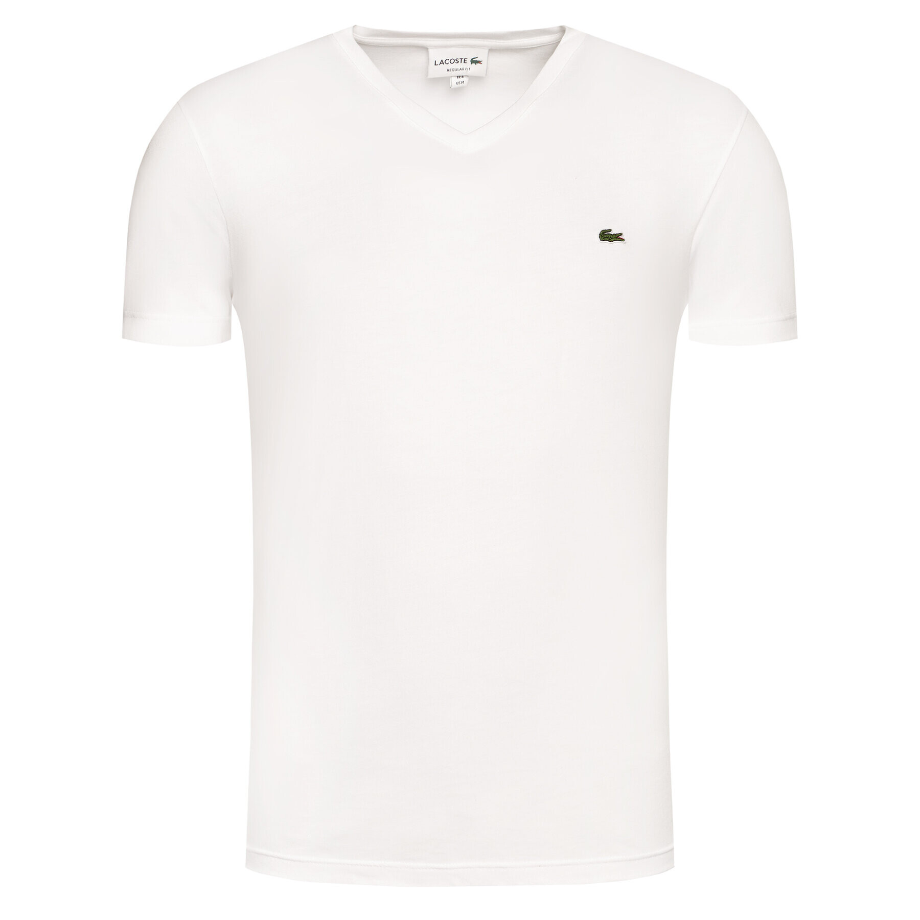 Lacoste T-Shirt TH2036 Bílá Regular Fit - Pepit.cz