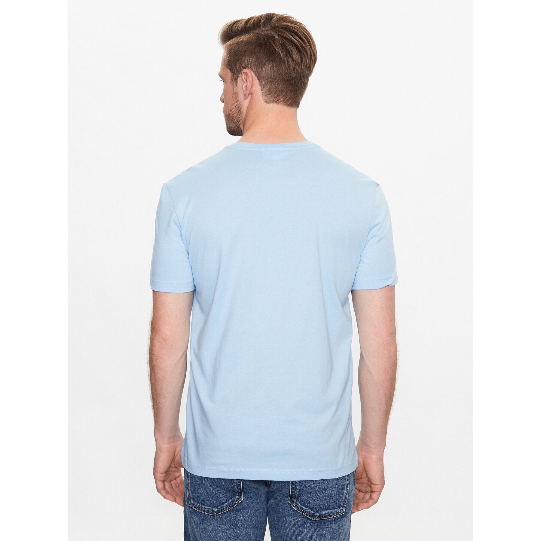 Lacoste T-Shirt TH2036 Modrá Regular Fit - Pepit.cz