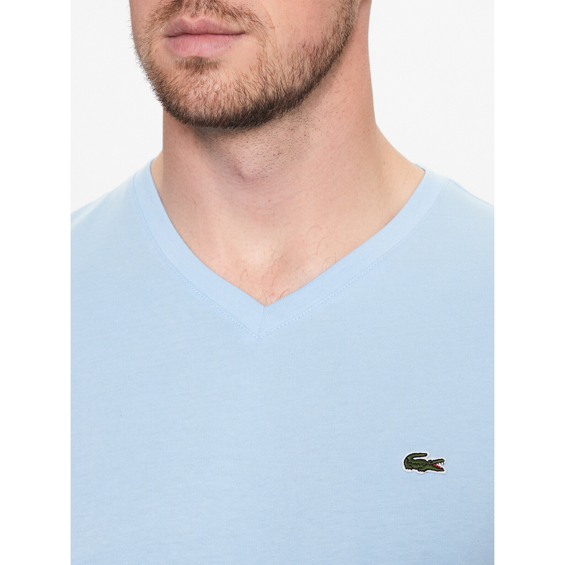 Lacoste T-Shirt TH2036 Modrá Regular Fit - Pepit.cz