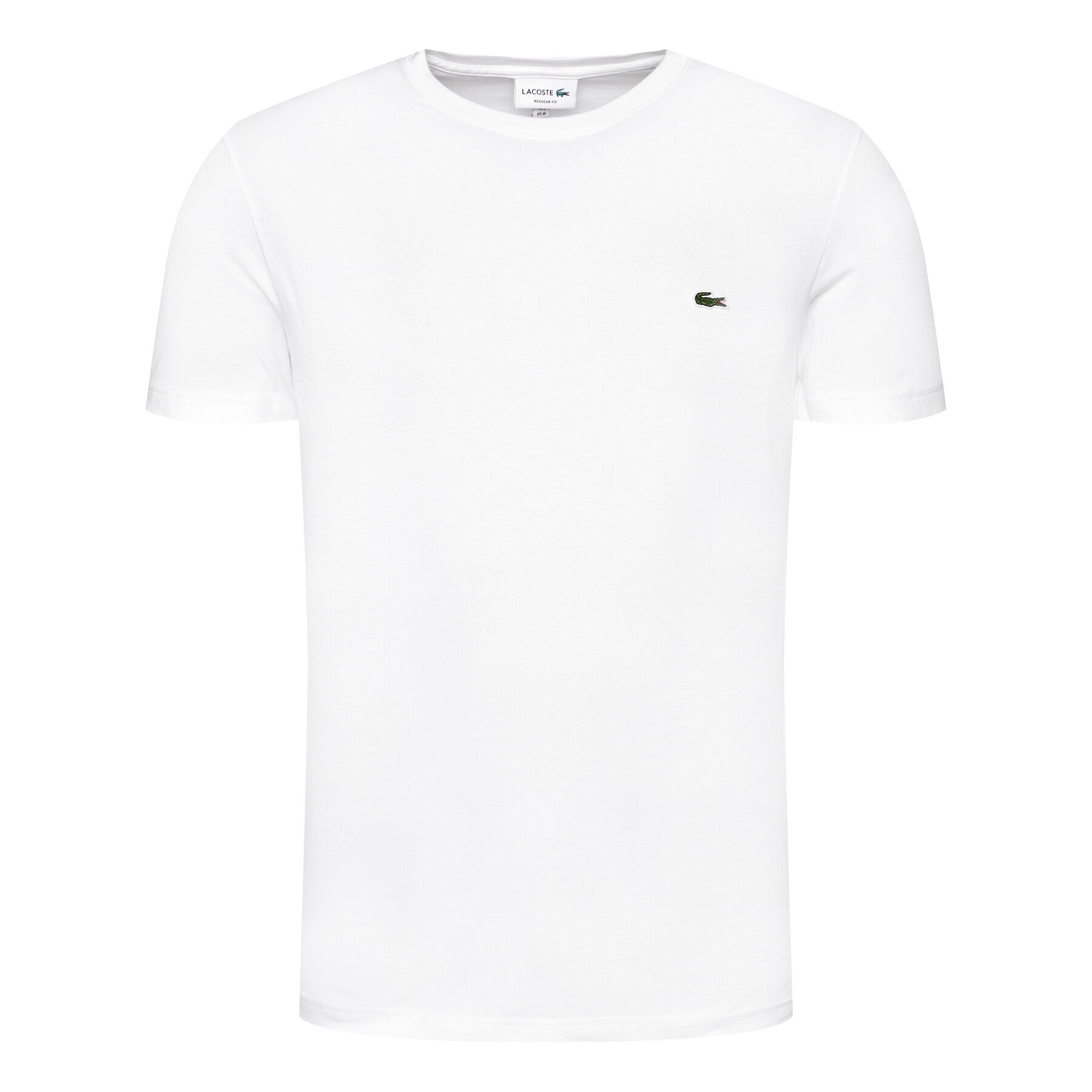 Lacoste T-Shirt TH2038 Bílá Regular Fit - Pepit.cz