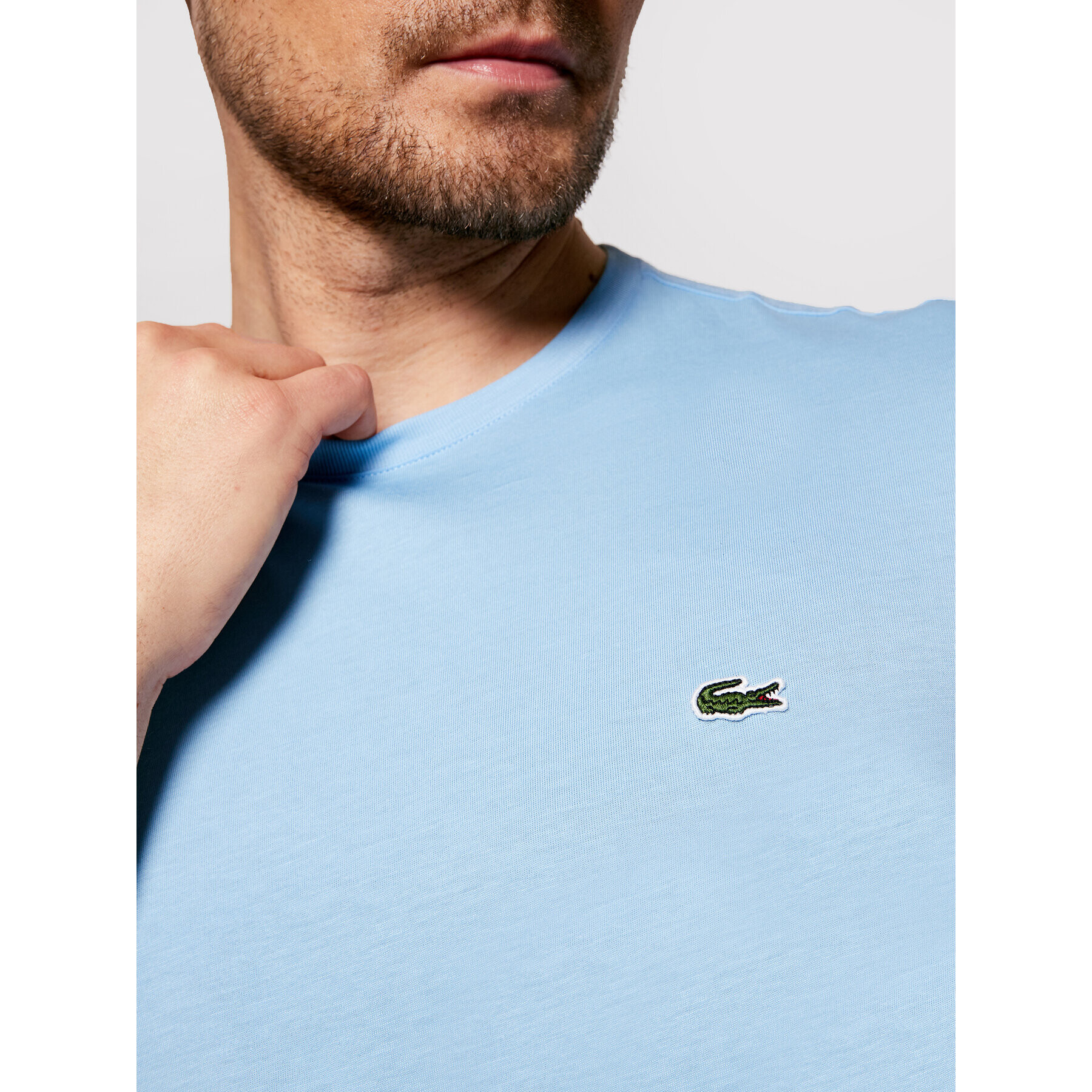 Lacoste T-Shirt TH2038 Modrá Regular Fit - Pepit.cz