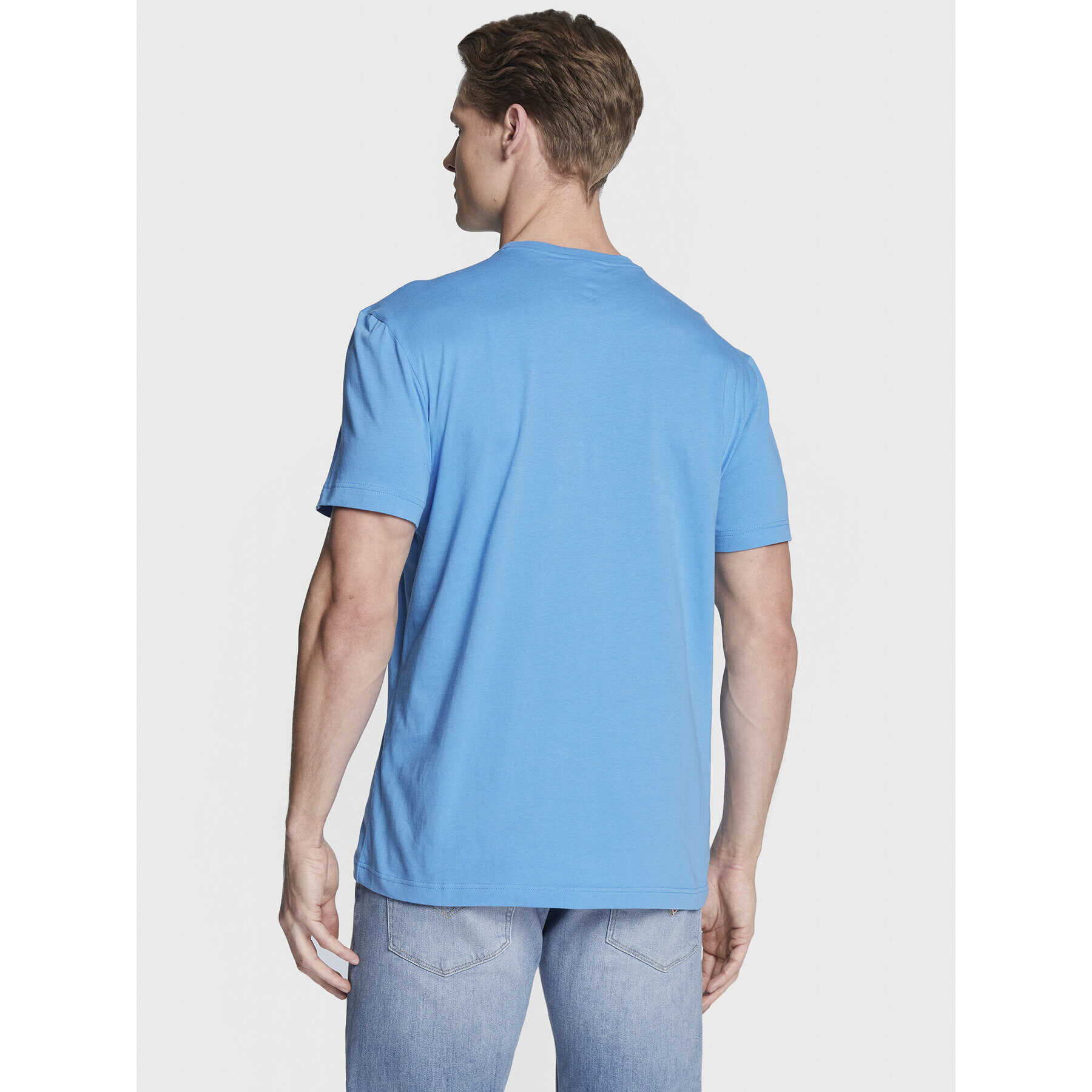 Lacoste T-Shirt TH2038 Modrá Regular Fit - Pepit.cz