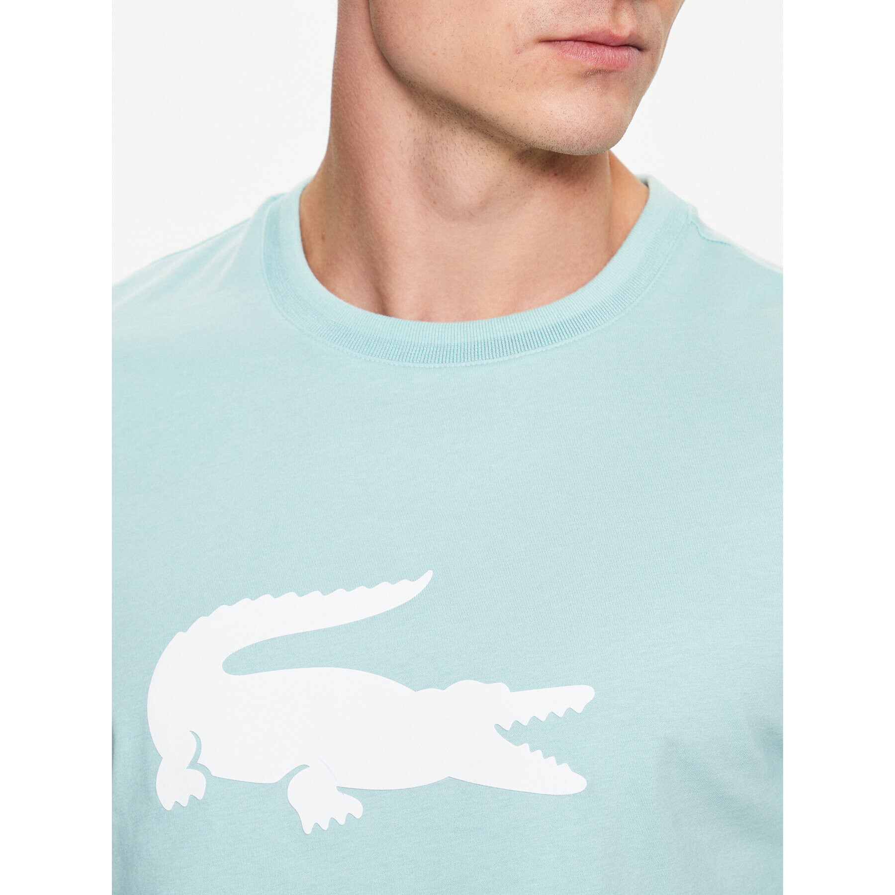 Lacoste T-Shirt TH4191 Zelená Regular Fit - Pepit.cz