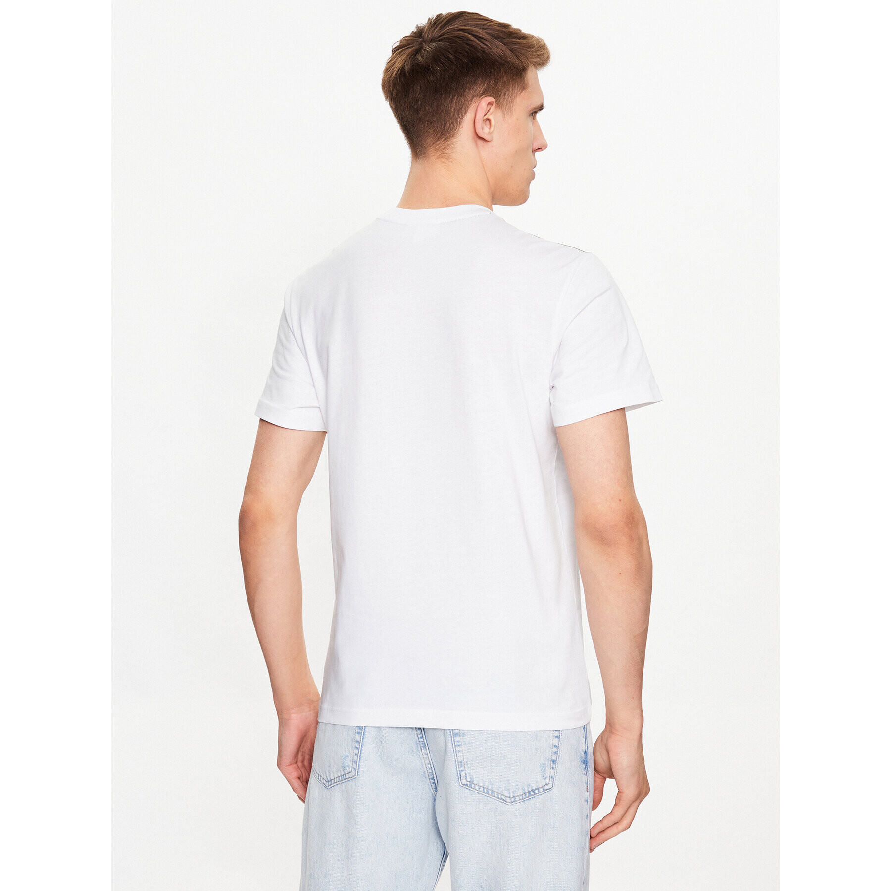 Lacoste T-Shirt TH5070 Bílá Regular Fit - Pepit.cz