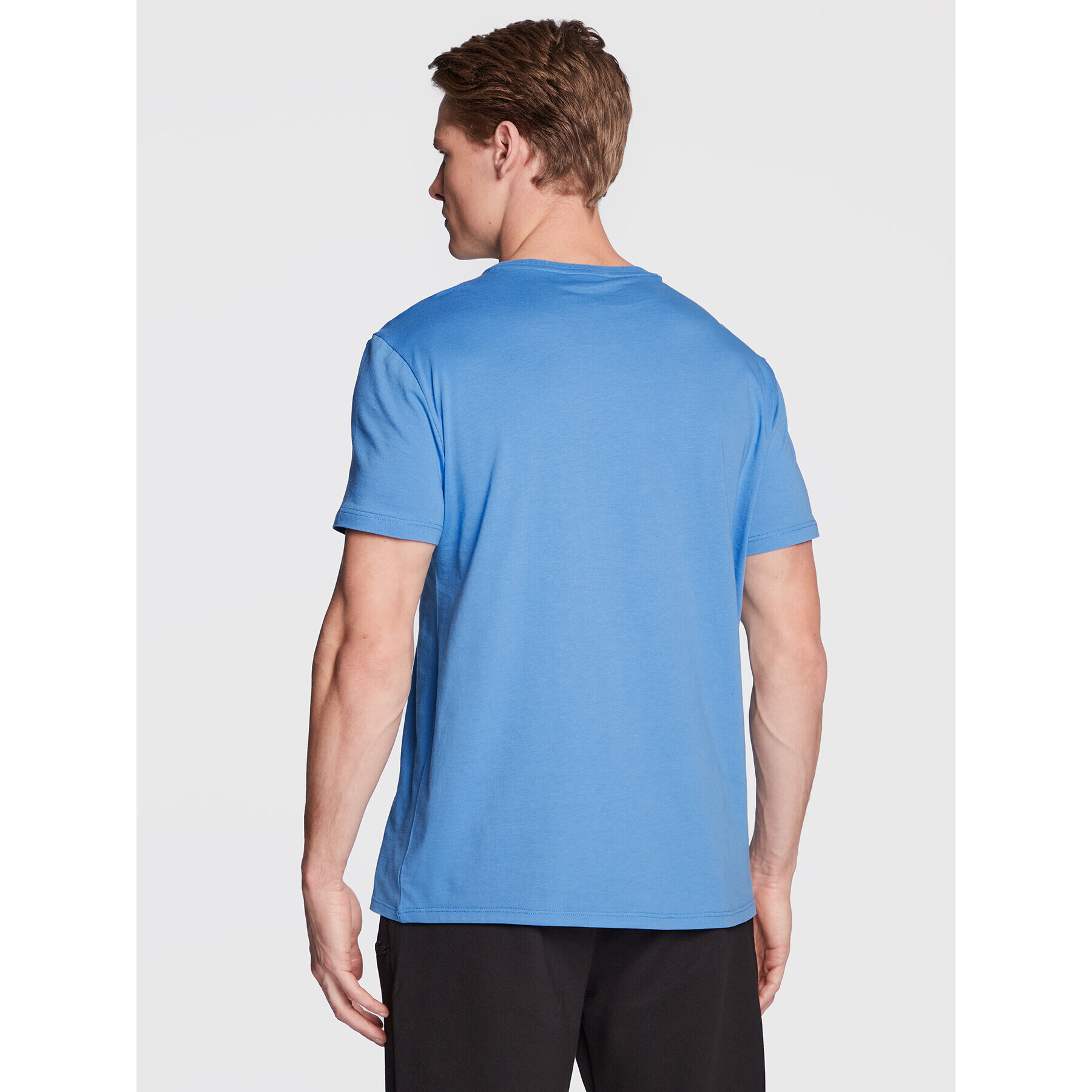 Lacoste T-Shirt TH6709 Modrá Regular Fit - Pepit.cz