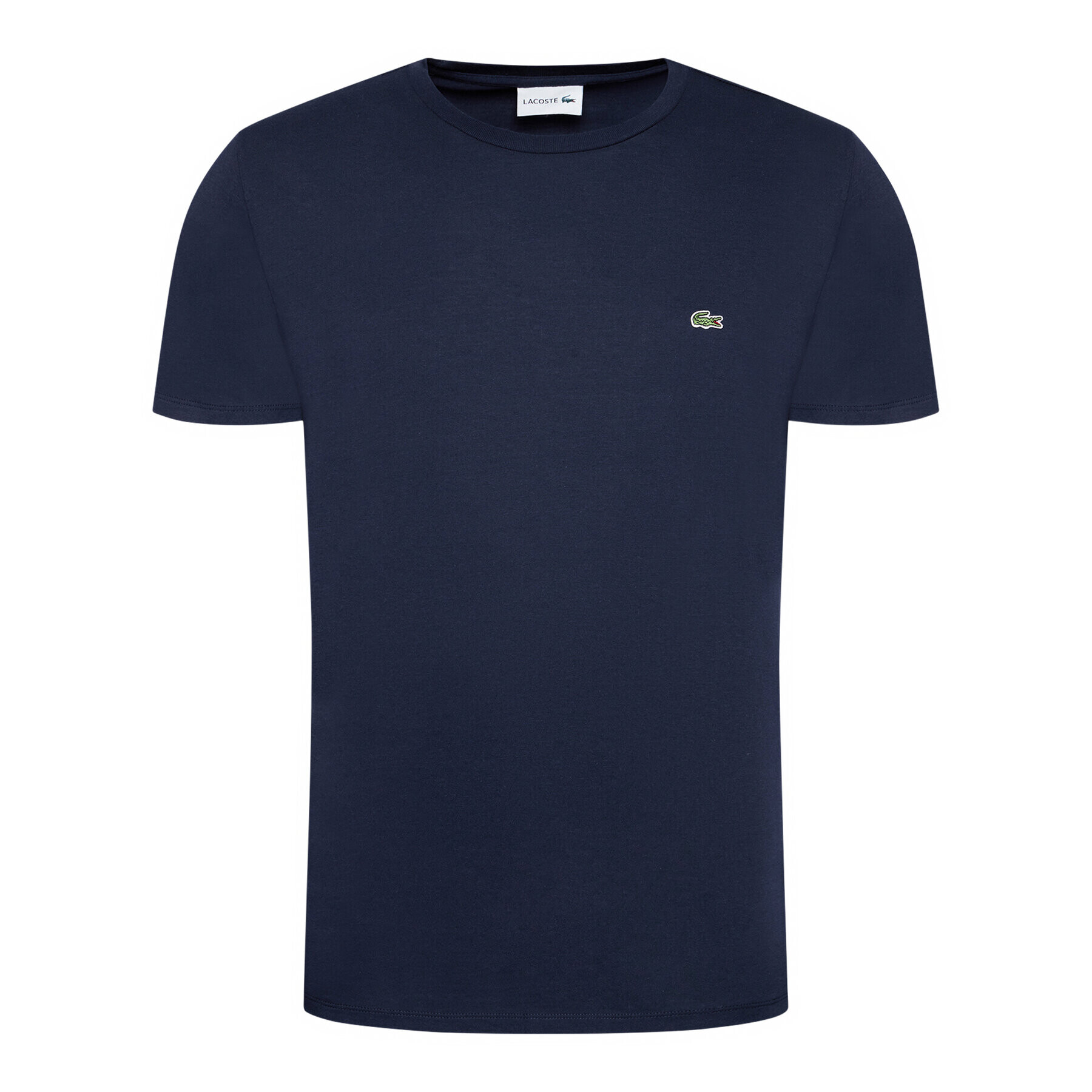 Lacoste T-Shirt TH6709 Tmavomodrá Regular Fit - Pepit.cz