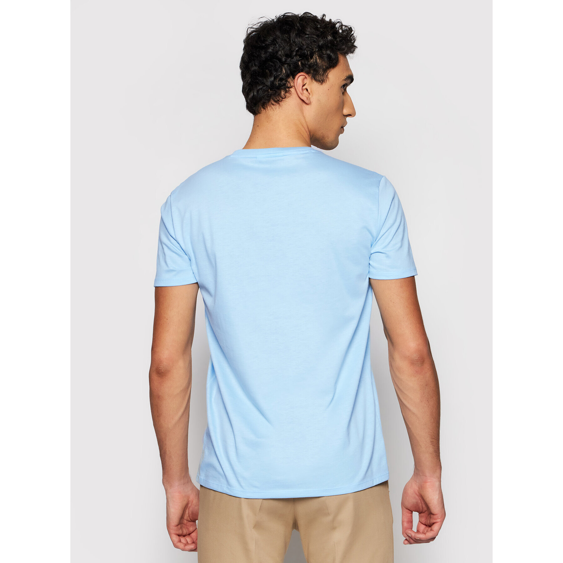 Lacoste T-Shirt TH6710 Modrá Regular Fit - Pepit.cz