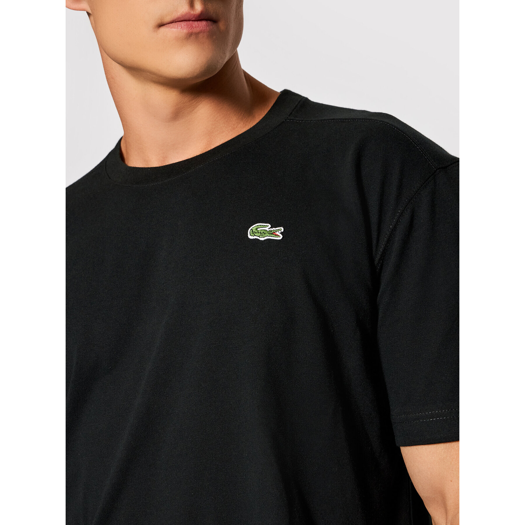 Lacoste T-Shirt TH7618 Černá Regular Fit - Pepit.cz