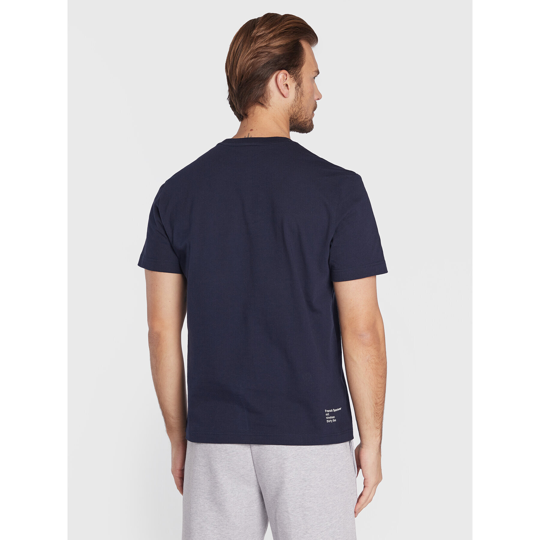 Lacoste T-Shirt TH9665 Tmavomodrá Regular Fit - Pepit.cz