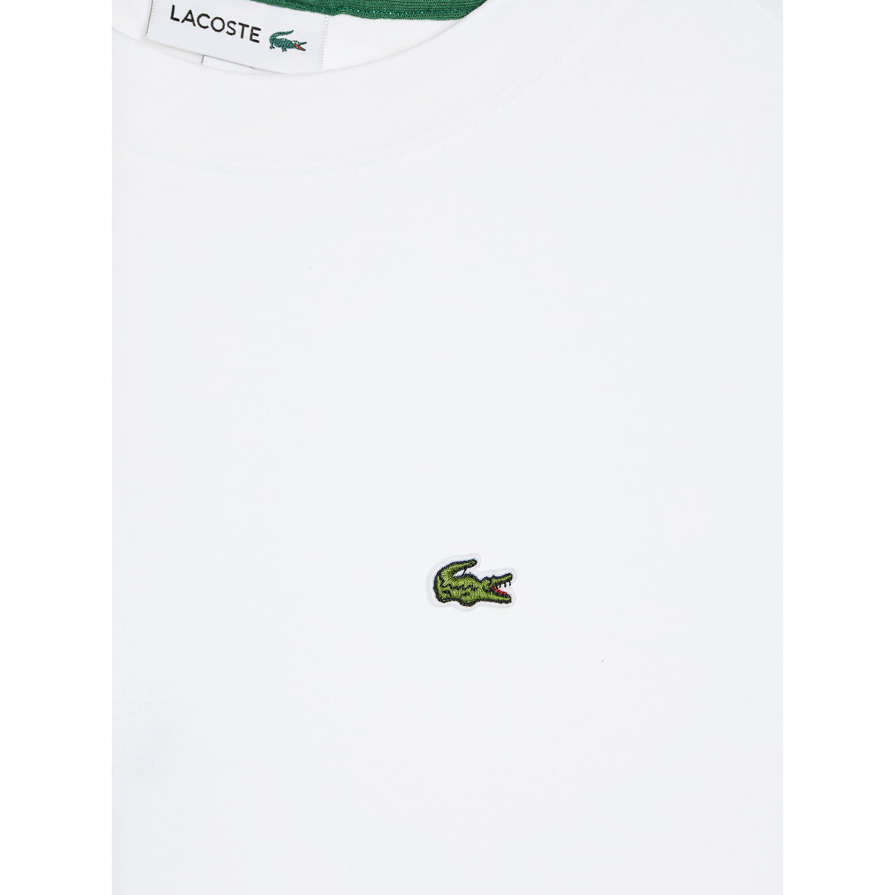 Lacoste T-Shirt TJ1122 Bílá Regular Fit - Pepit.cz