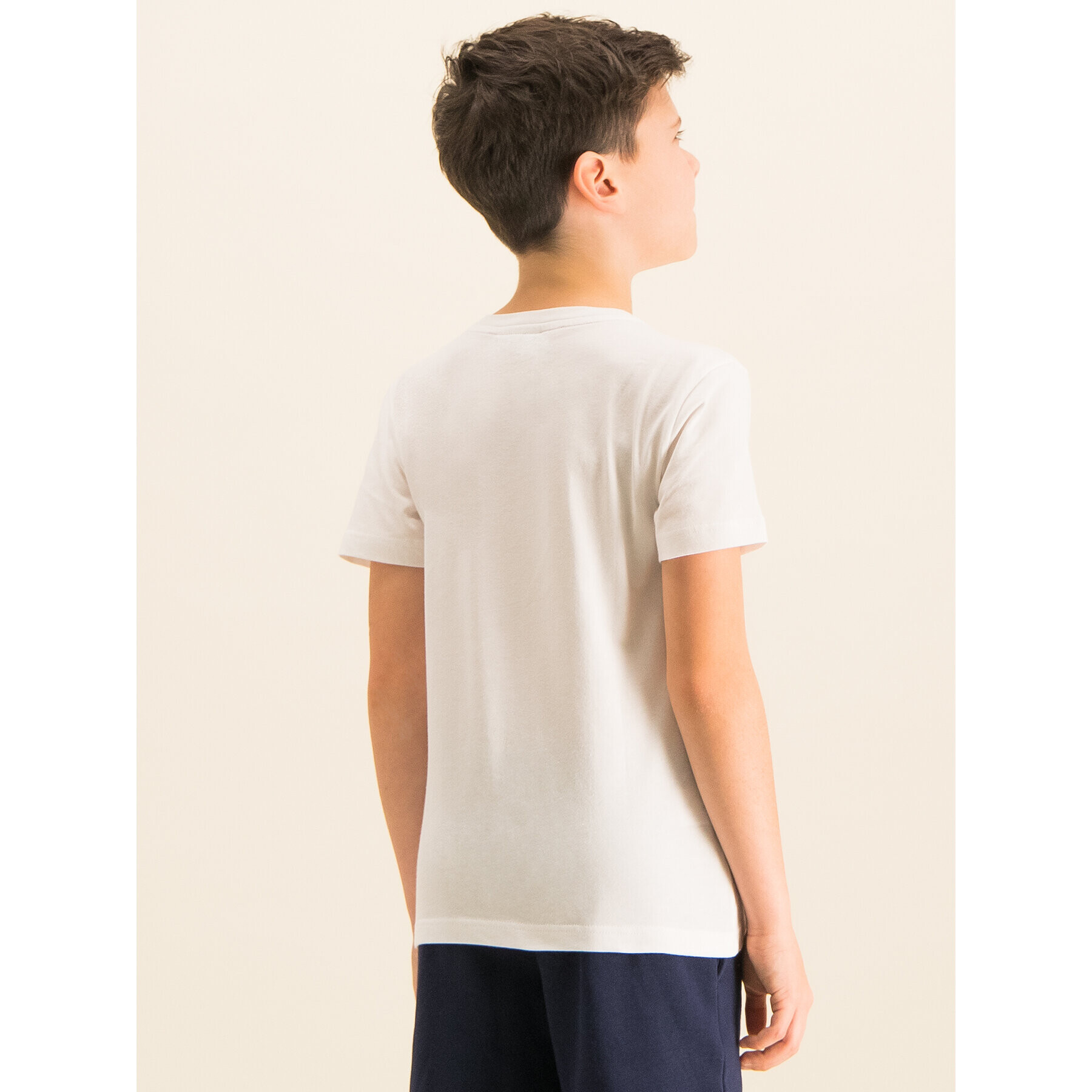 Lacoste T-Shirt TJ1442 Bílá Regular Fit - Pepit.cz