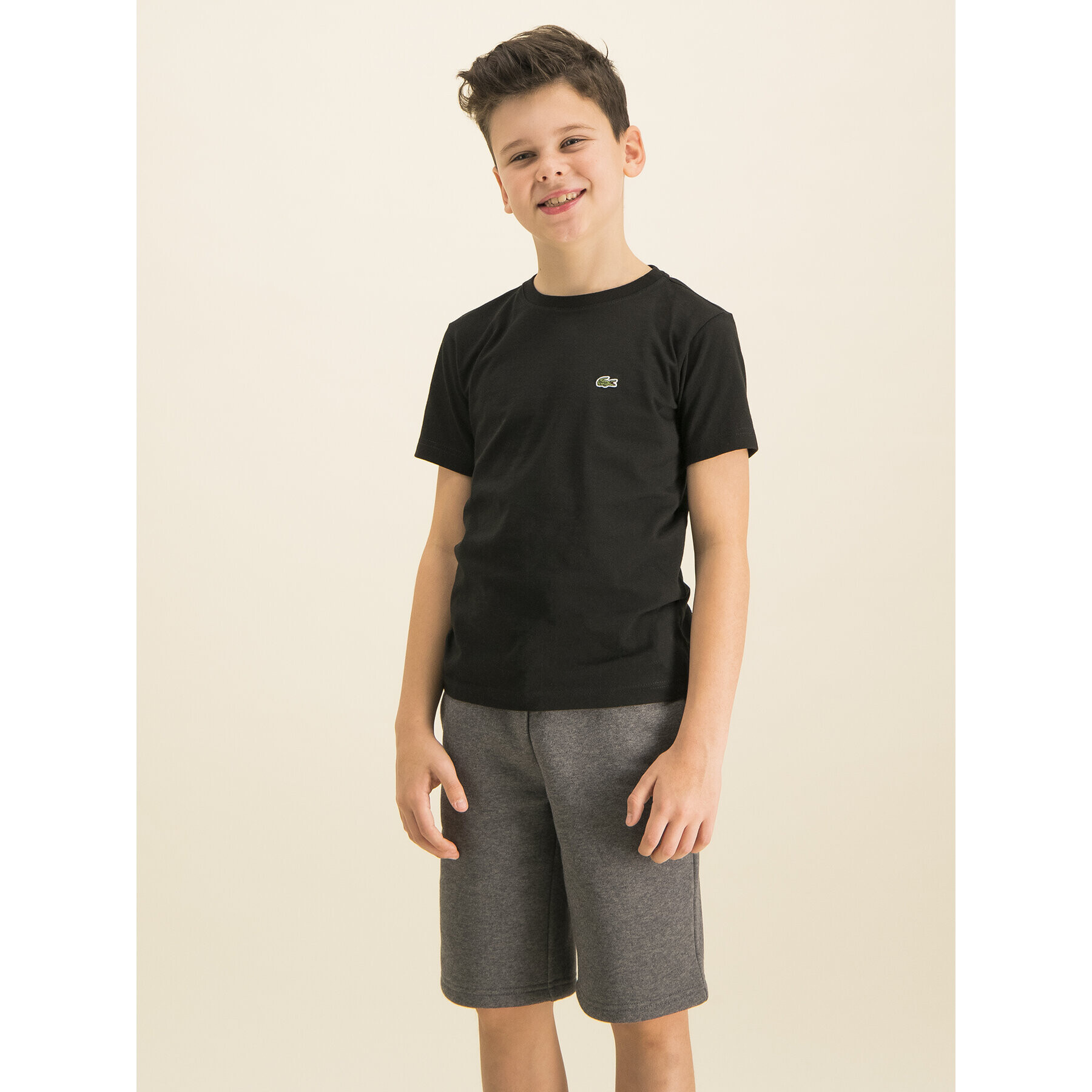 Lacoste T-Shirt TJ1442 Černá Regular Fit - Pepit.cz