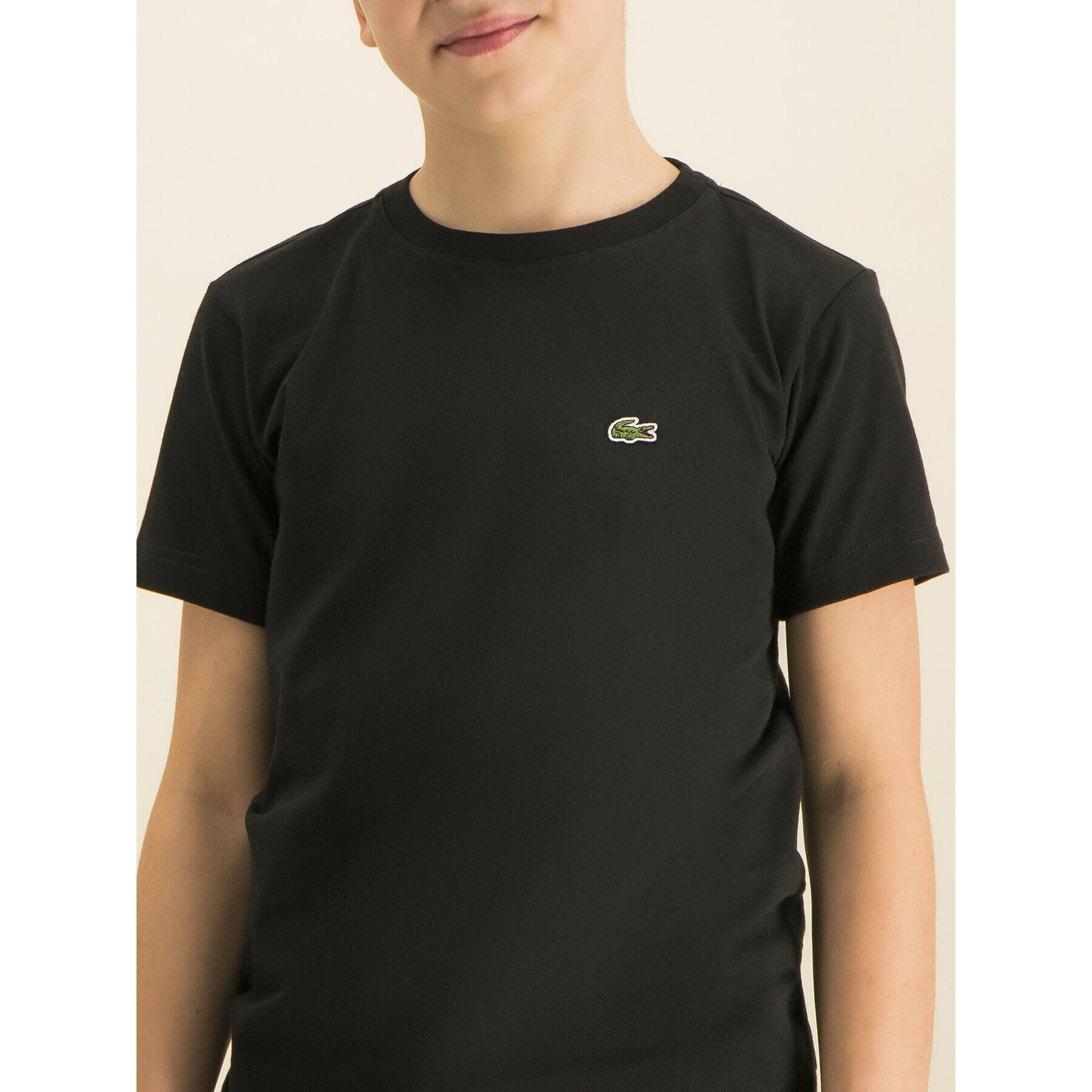 Lacoste T-Shirt TJ1442 Černá Regular Fit - Pepit.cz