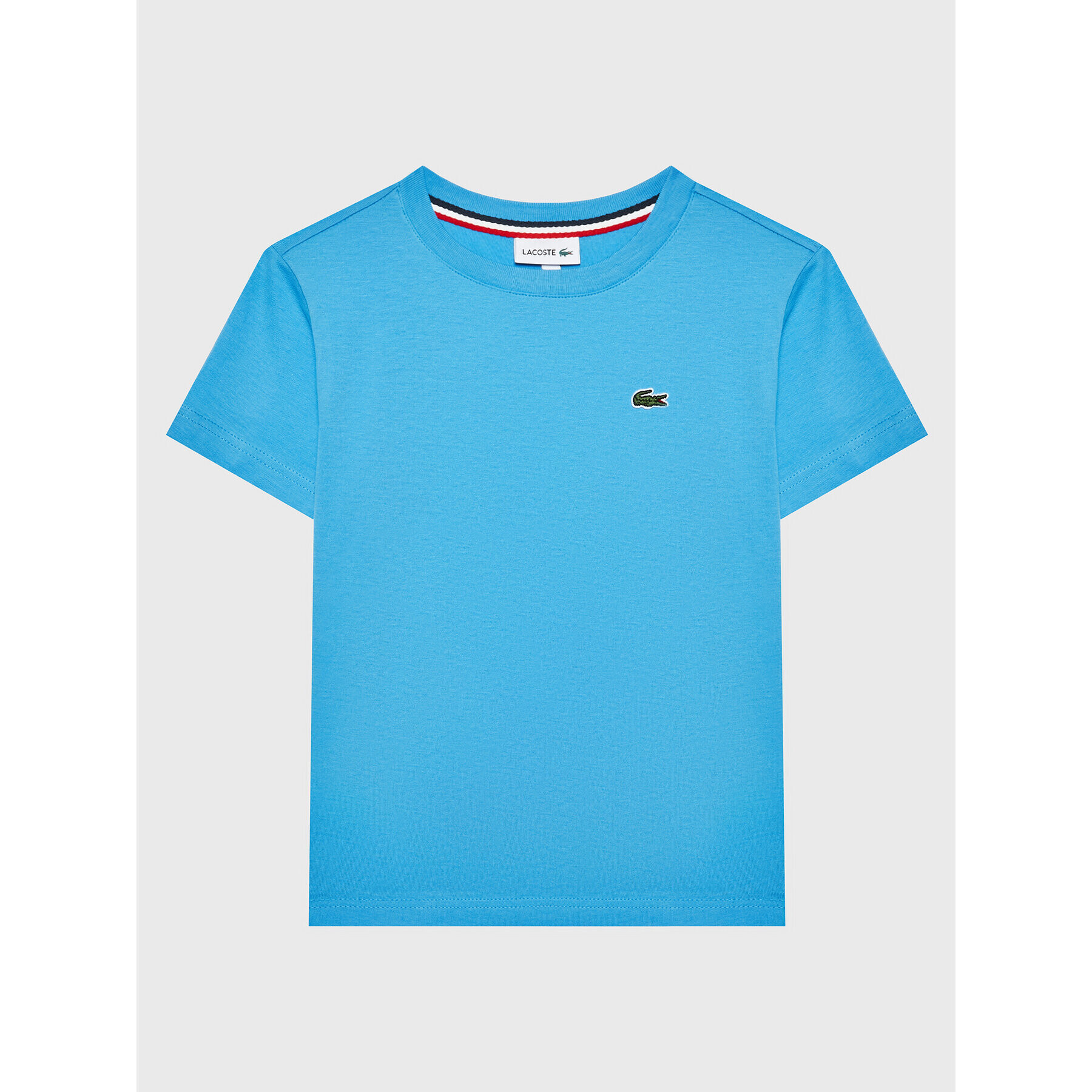 Lacoste T-Shirt TJ1442 Modrá Regular Fit - Pepit.cz