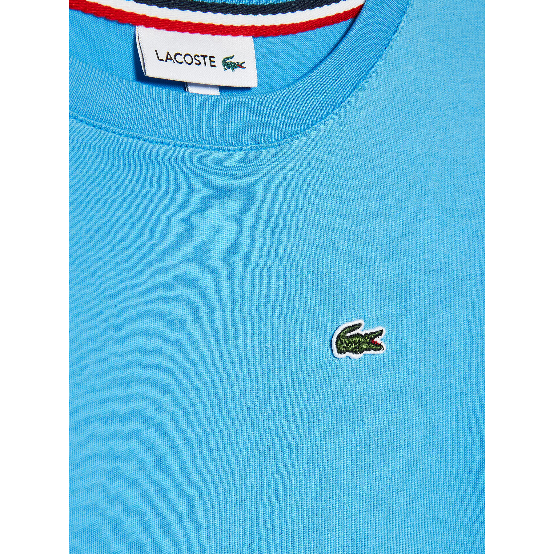 Lacoste T-Shirt TJ1442 Modrá Regular Fit - Pepit.cz