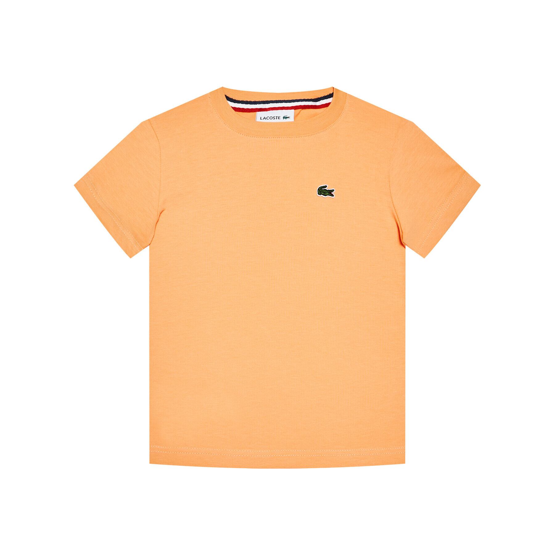 Lacoste T-Shirt TJ1442 Oranžová Regular Fit - Pepit.cz