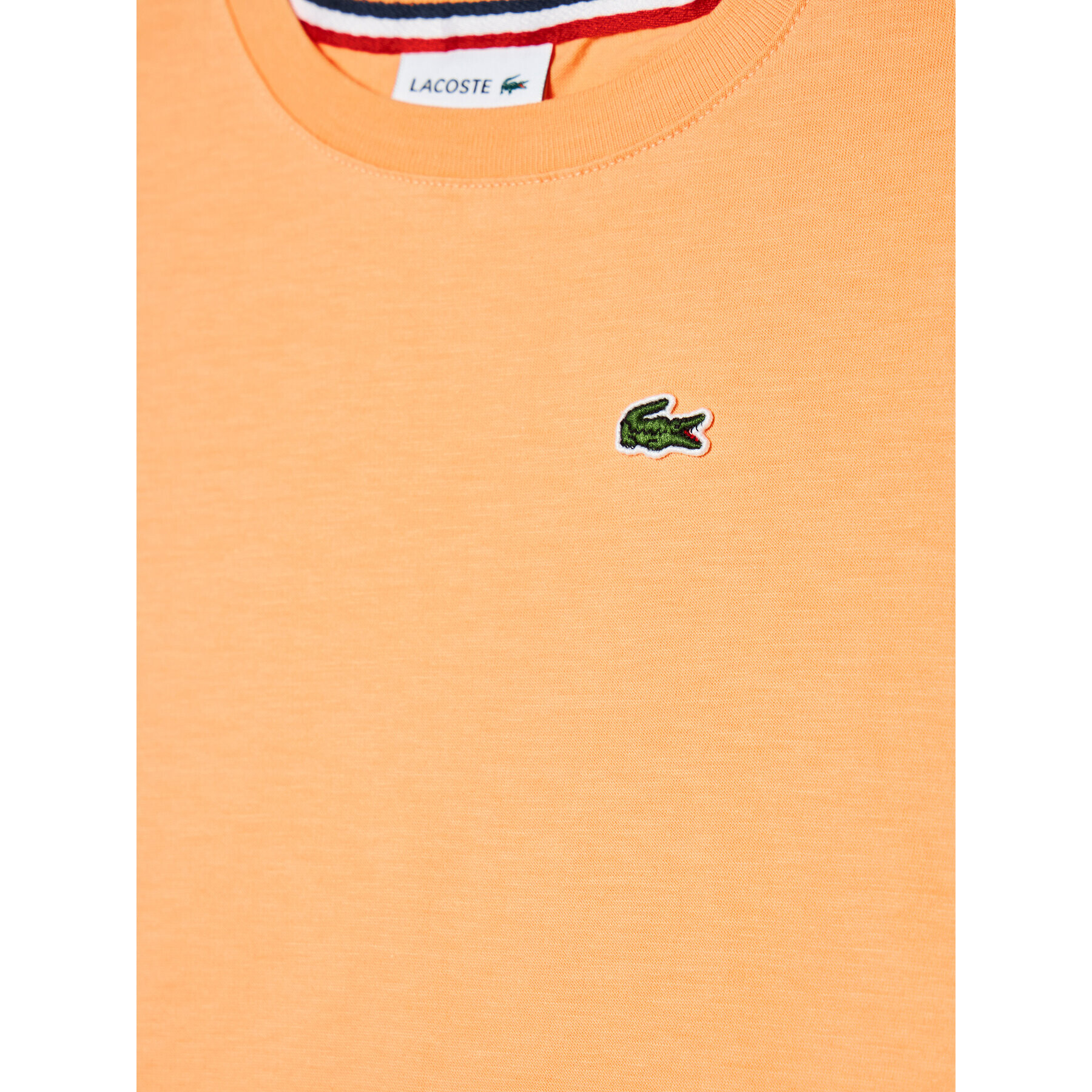 Lacoste T-Shirt TJ1442 Oranžová Regular Fit - Pepit.cz