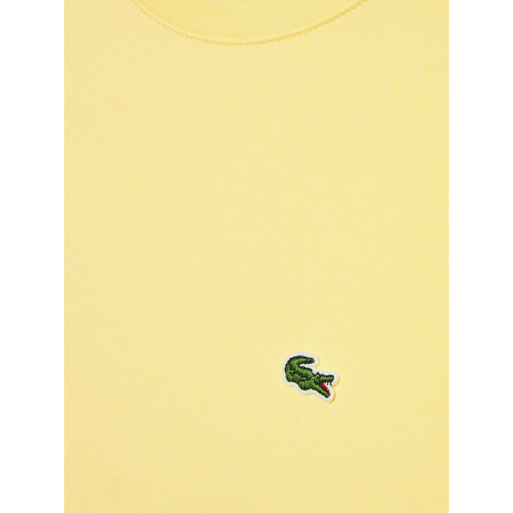 Lacoste T-Shirt TJ1442 Žlutá Regular Fit - Pepit.cz