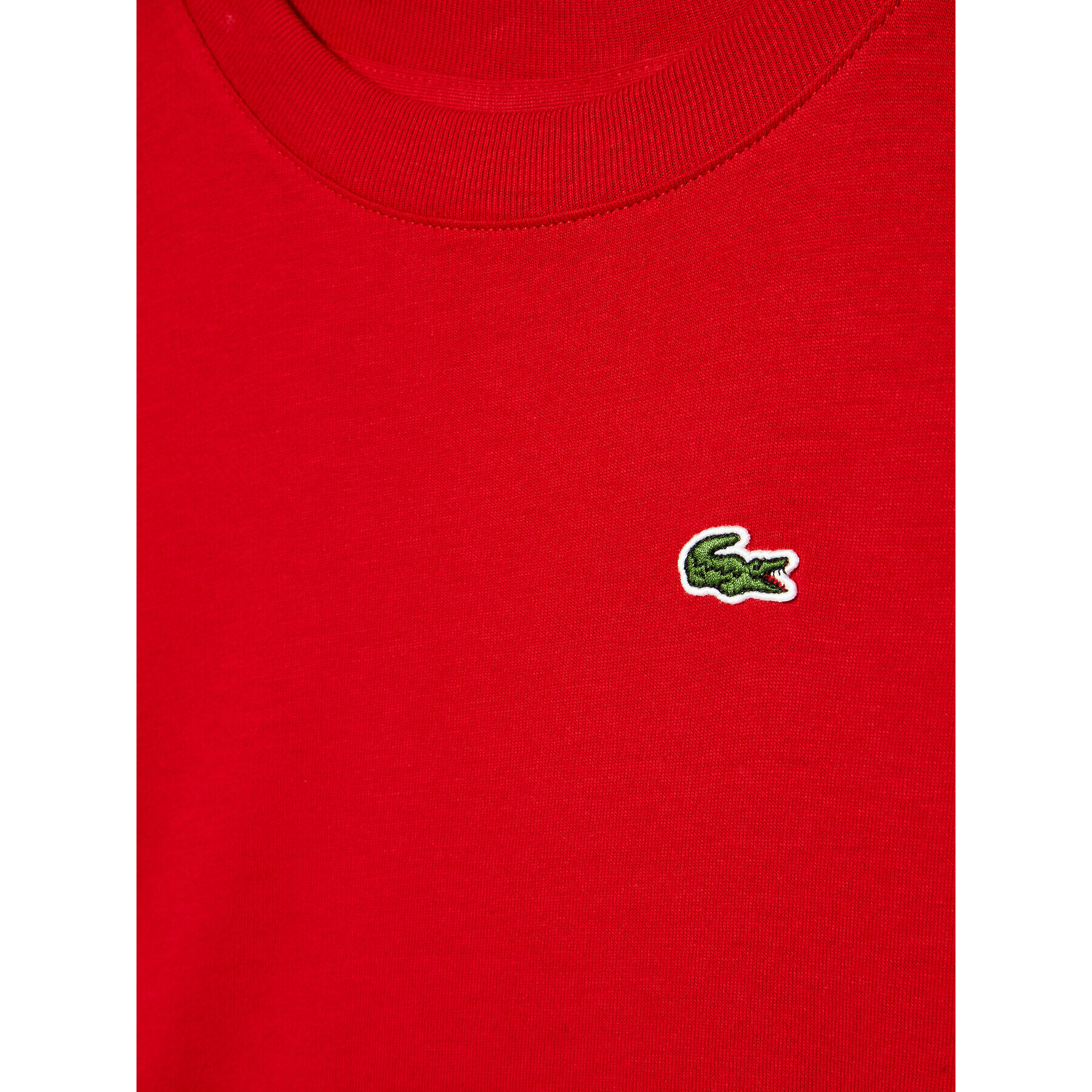 Lacoste T-Shirt TJ2659 Červená Regular Fit - Pepit.cz