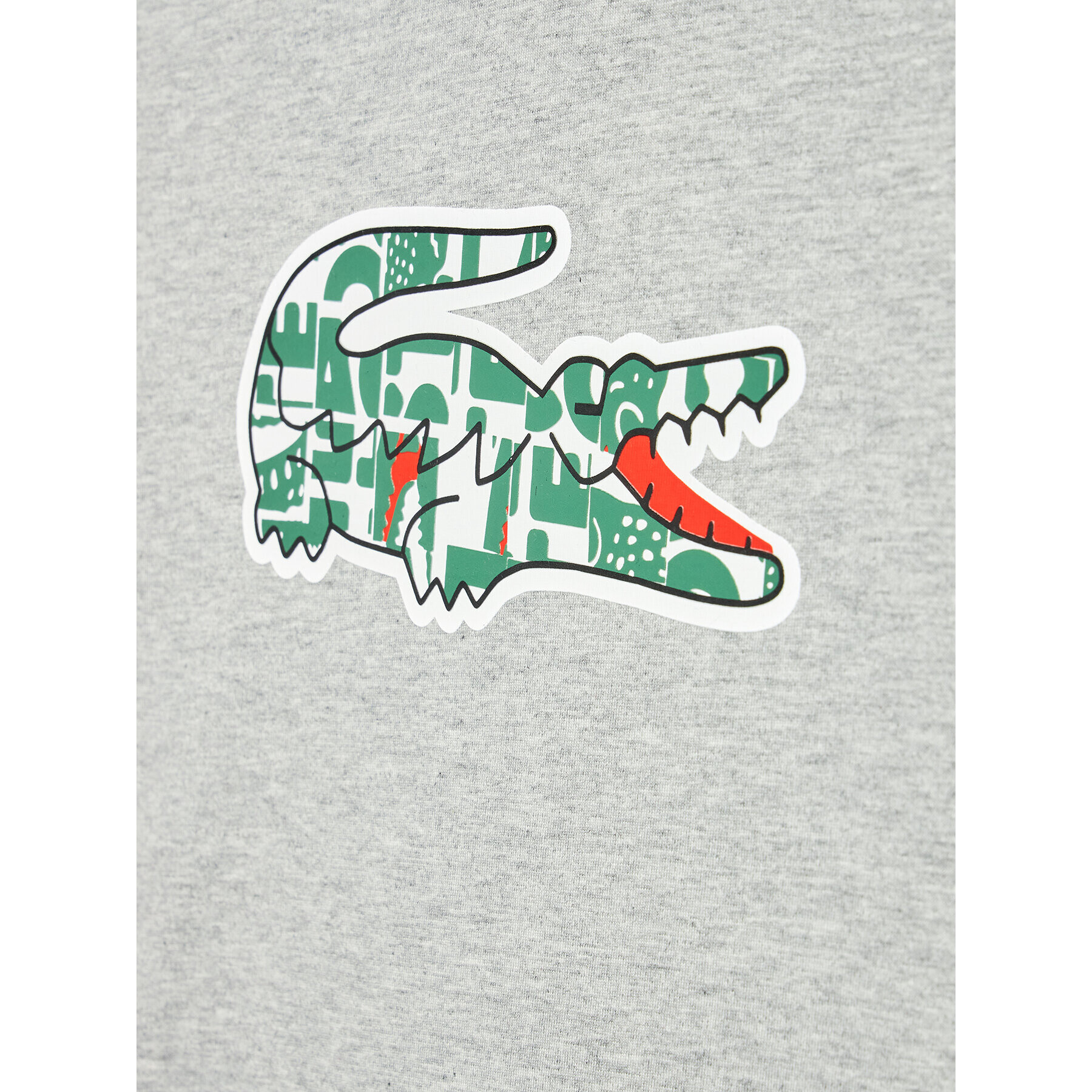 Lacoste T-Shirt TJ3141 Šedá Regular Fit - Pepit.cz