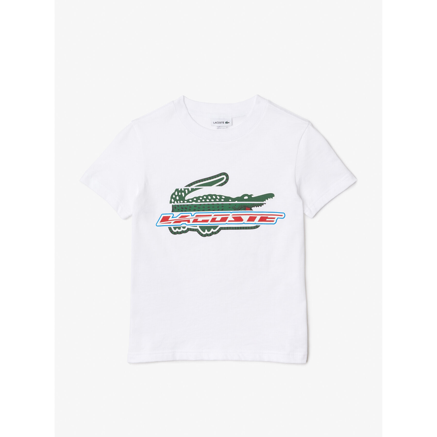 Lacoste T-Shirt TJ5335 Bílá Regular Fit - Pepit.cz