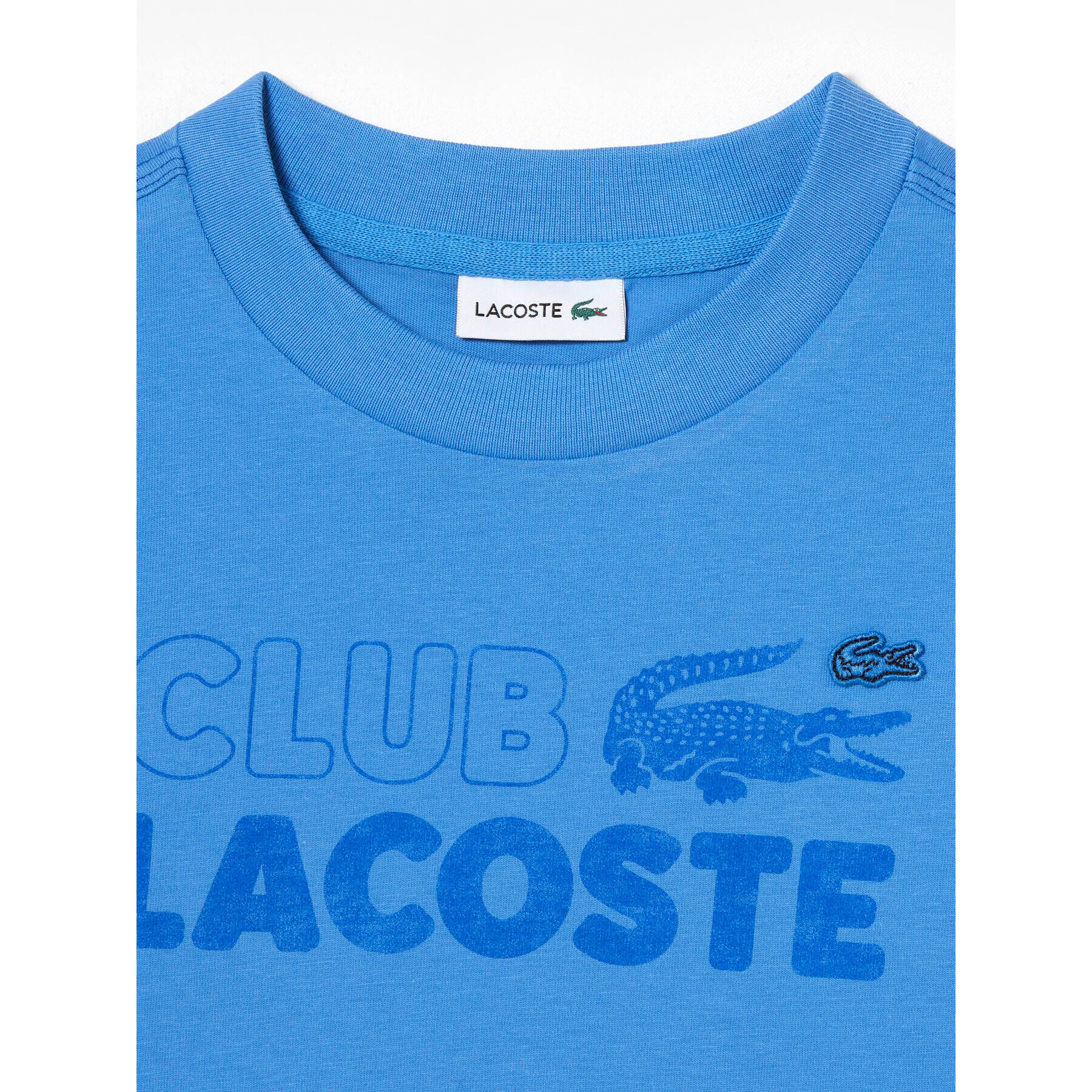 Lacoste T-Shirt TJ5484 Modrá Regular Fit - Pepit.cz