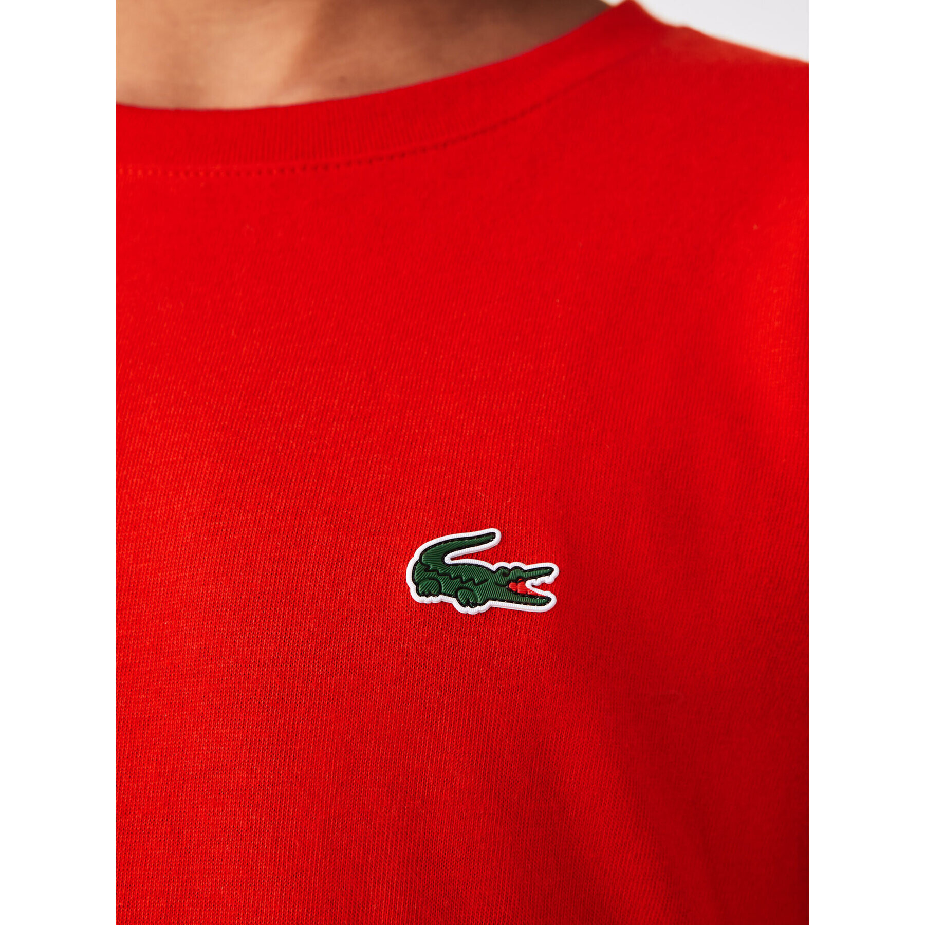 Lacoste T-Shirt TJ8811 Červená Regular Fit - Pepit.cz