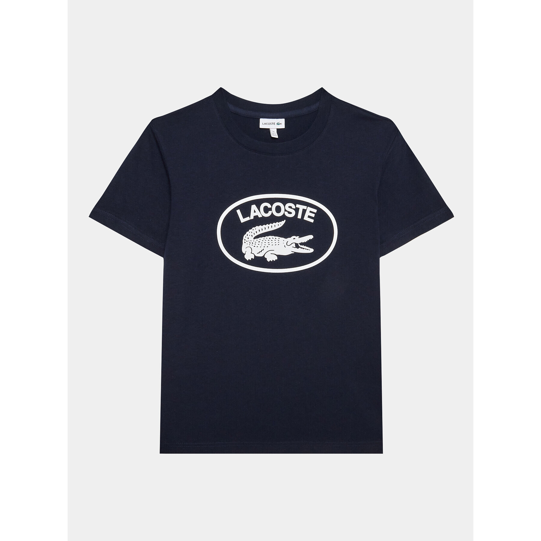 Lacoste T-Shirt TJ9732 Tmavomodrá Regular Fit - Pepit.cz