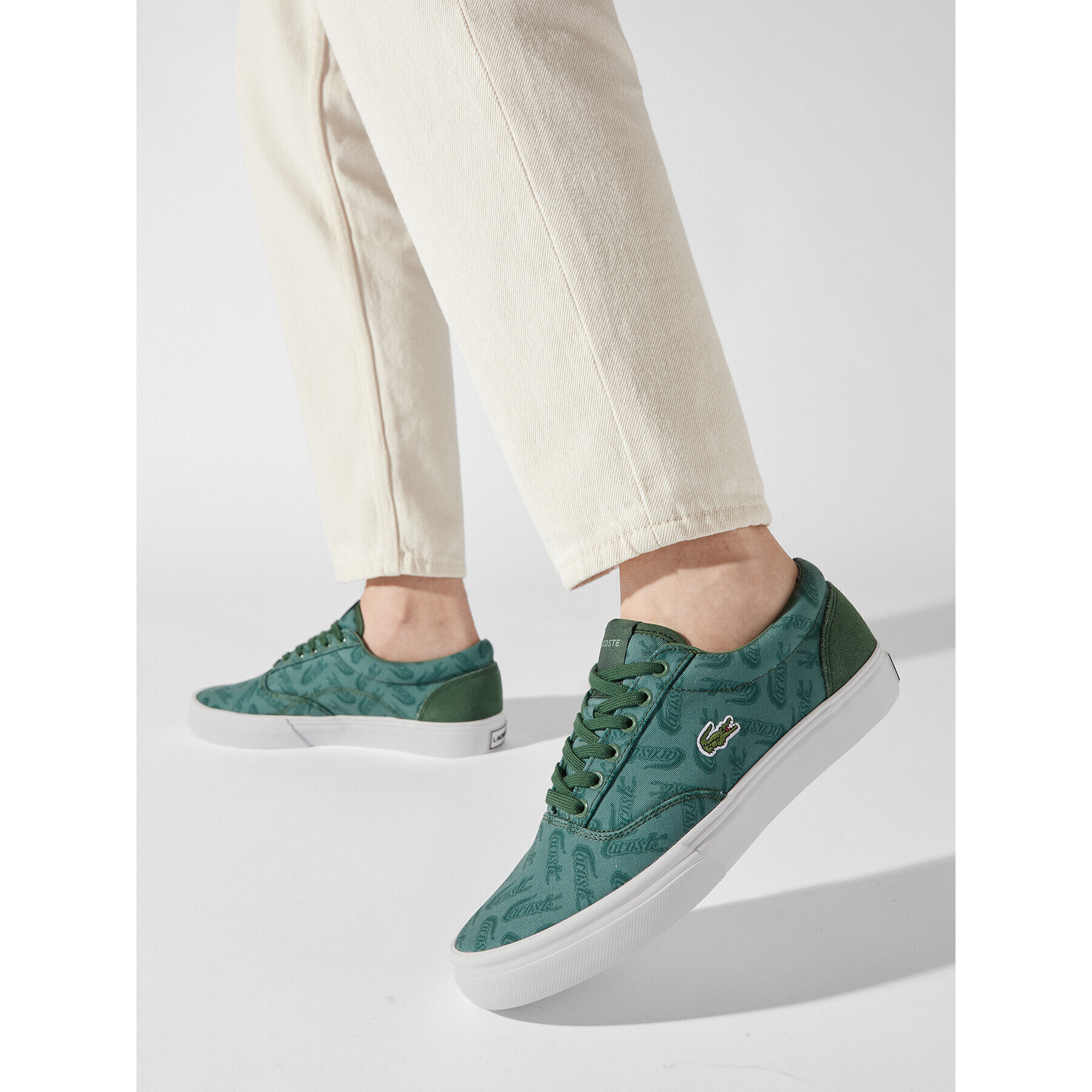 Lacoste Tenisky Jump Serve Lace 123 3 Cma 745CMA0024GG2 Zelená - Pepit.cz