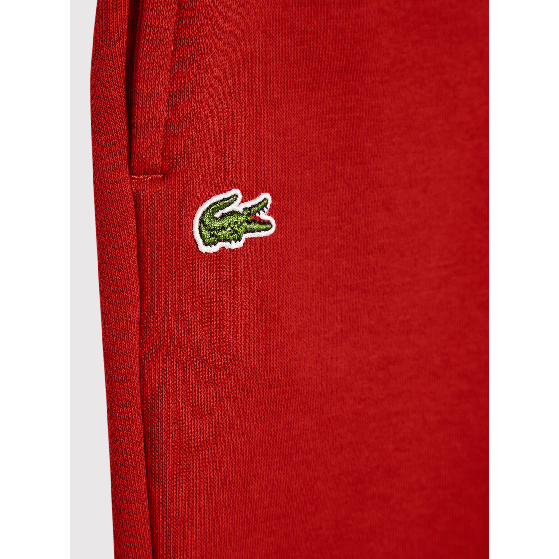 Lacoste Teplákové kalhoty XJ9476 Červená Regular Fit - Pepit.cz