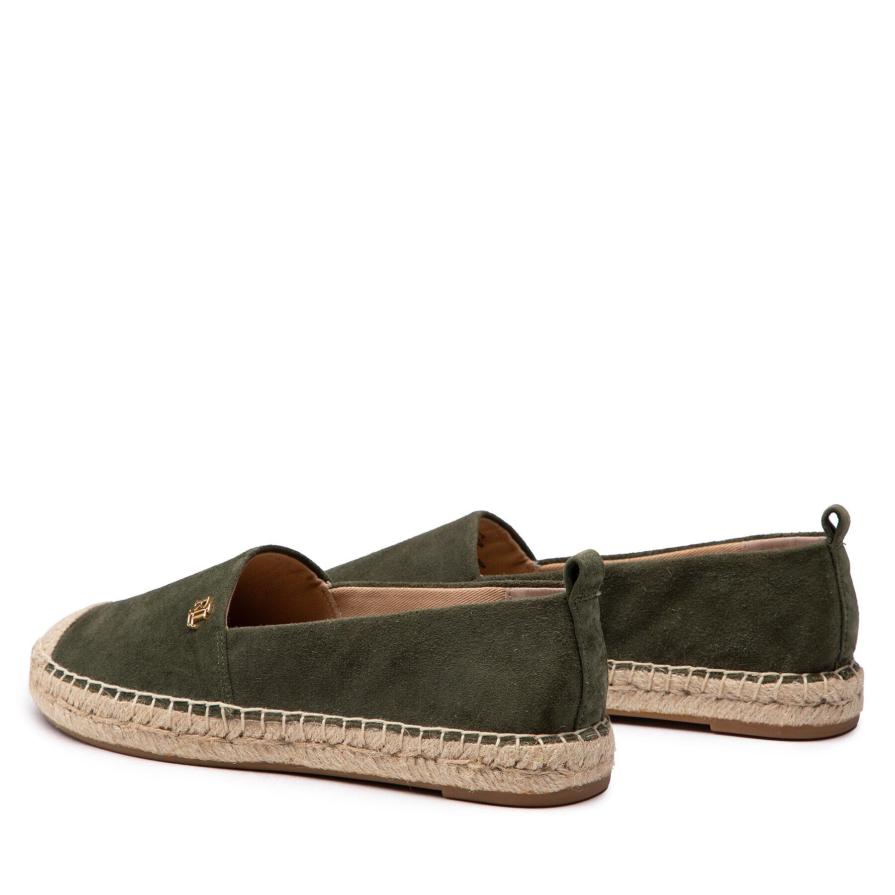 Lauren Ralph Lauren Espadrilky Cameryn 802828008003 Zelená - Pepit.cz