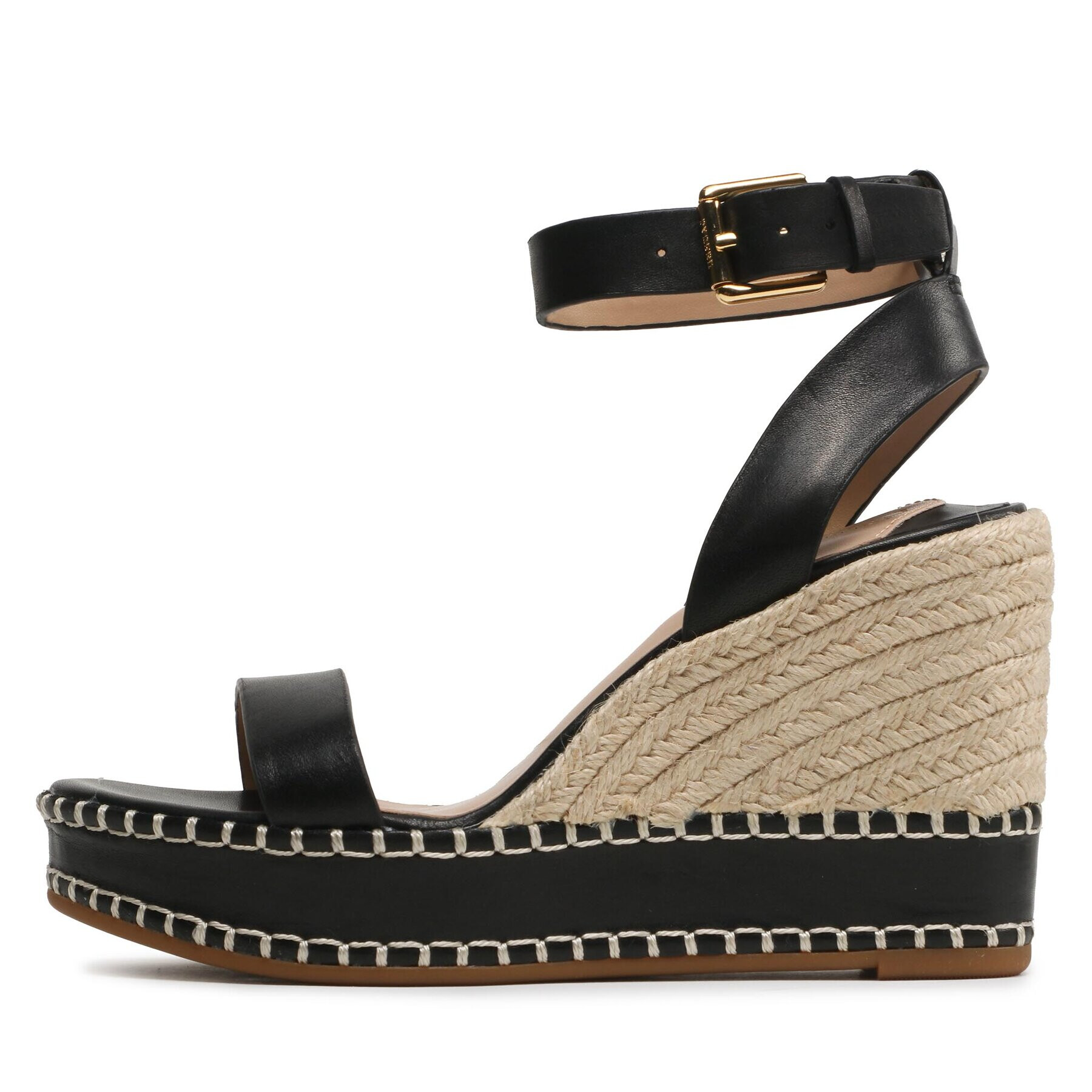 Lauren Ralph Lauren Espadrilky Hilarie 802884124001 Černá - Pepit.cz