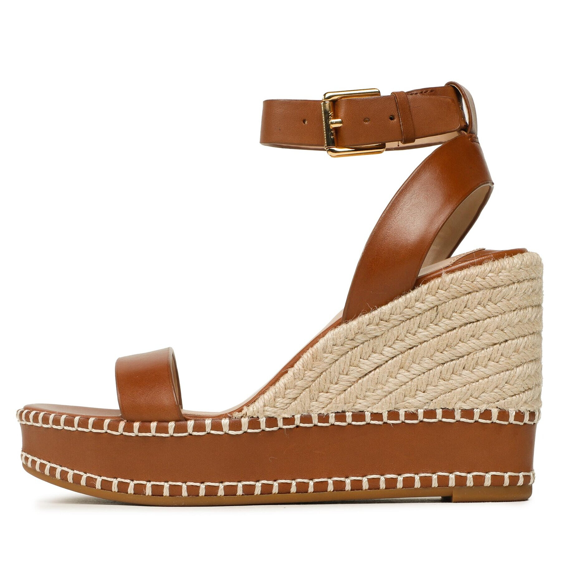 Lauren Ralph Lauren Espadrilky Hilarie 802884124002 Hnědá - Pepit.cz