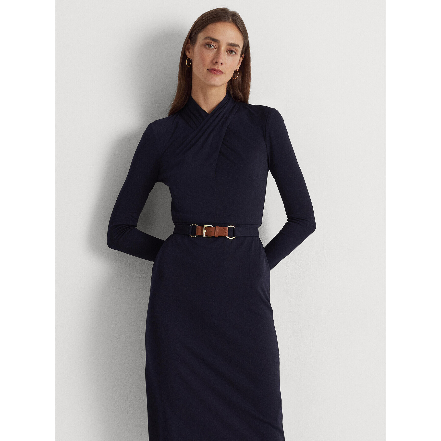 Lauren Ralph Lauren Každodenní šaty 250881945004 Tmavomodrá Regular Fit - Pepit.cz