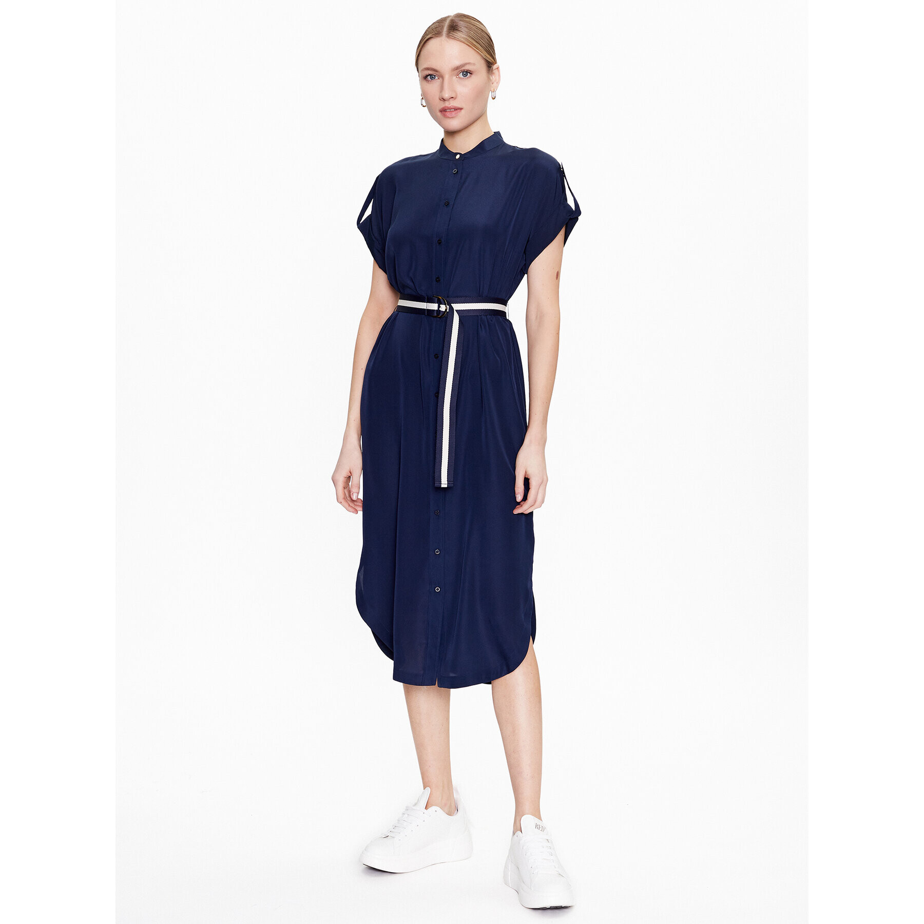 Lauren Ralph Lauren Každodenní šaty 250889232 Tmavomodrá Regular Fit - Pepit.cz