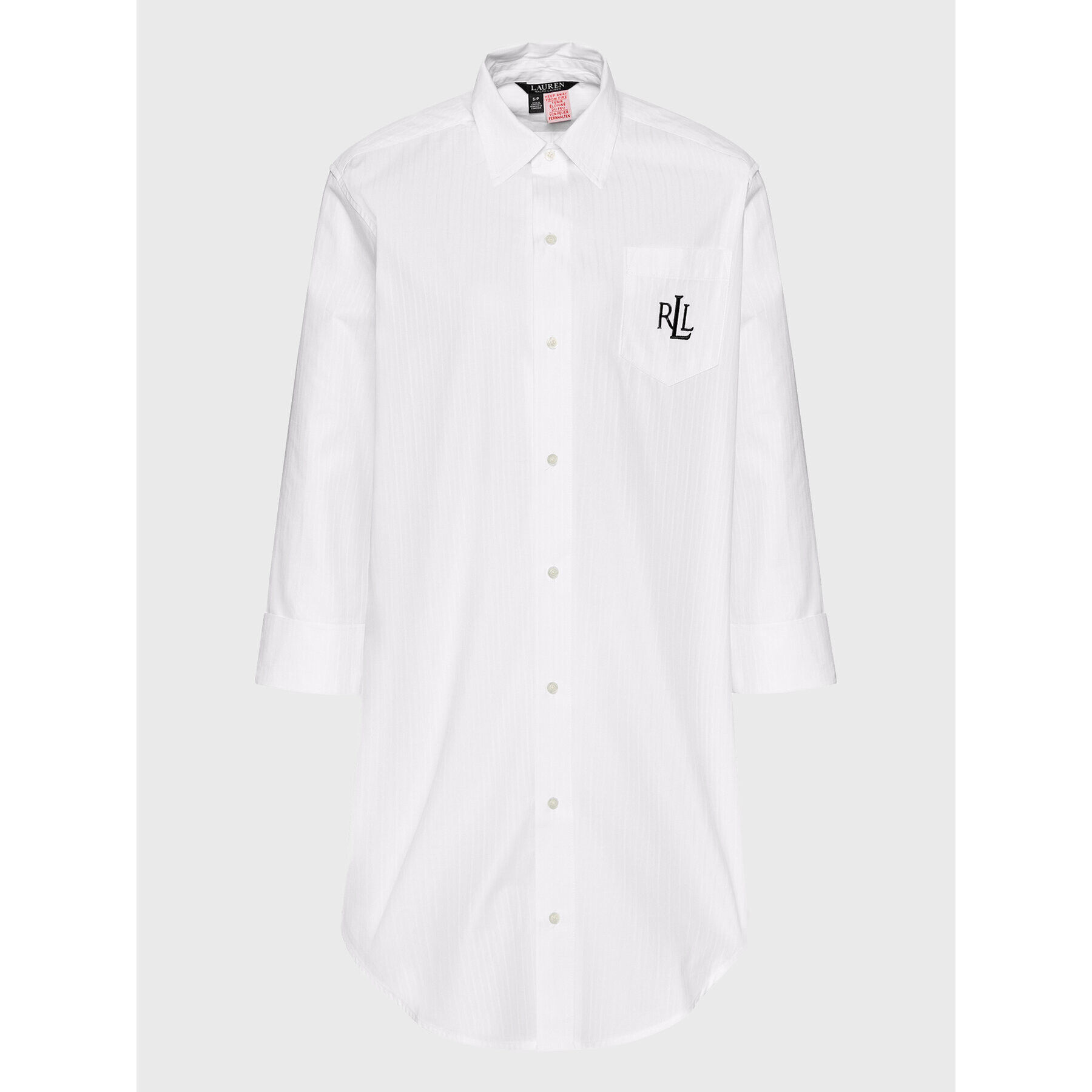 Lauren Ralph Lauren Noční košile I8131326 Bílá Regular Fit - Pepit.cz