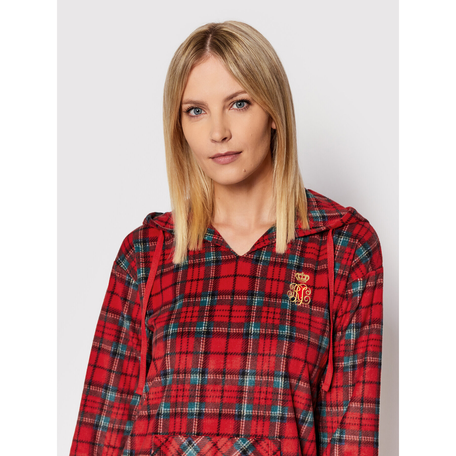 Lauren Ralph Lauren Noční košile ILN02142 Červená Regular Fit - Pepit.cz